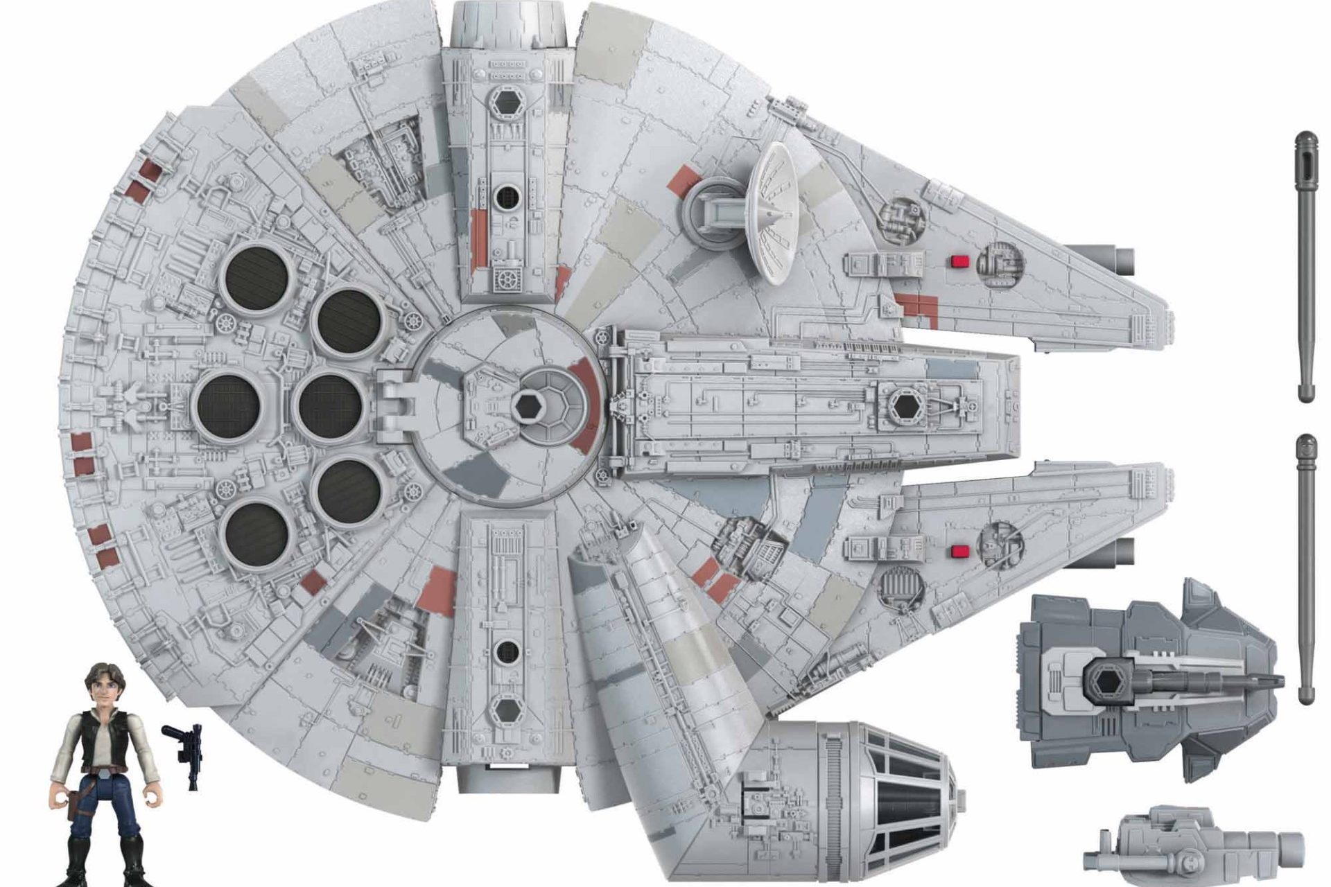 The Millennium Falcon ship