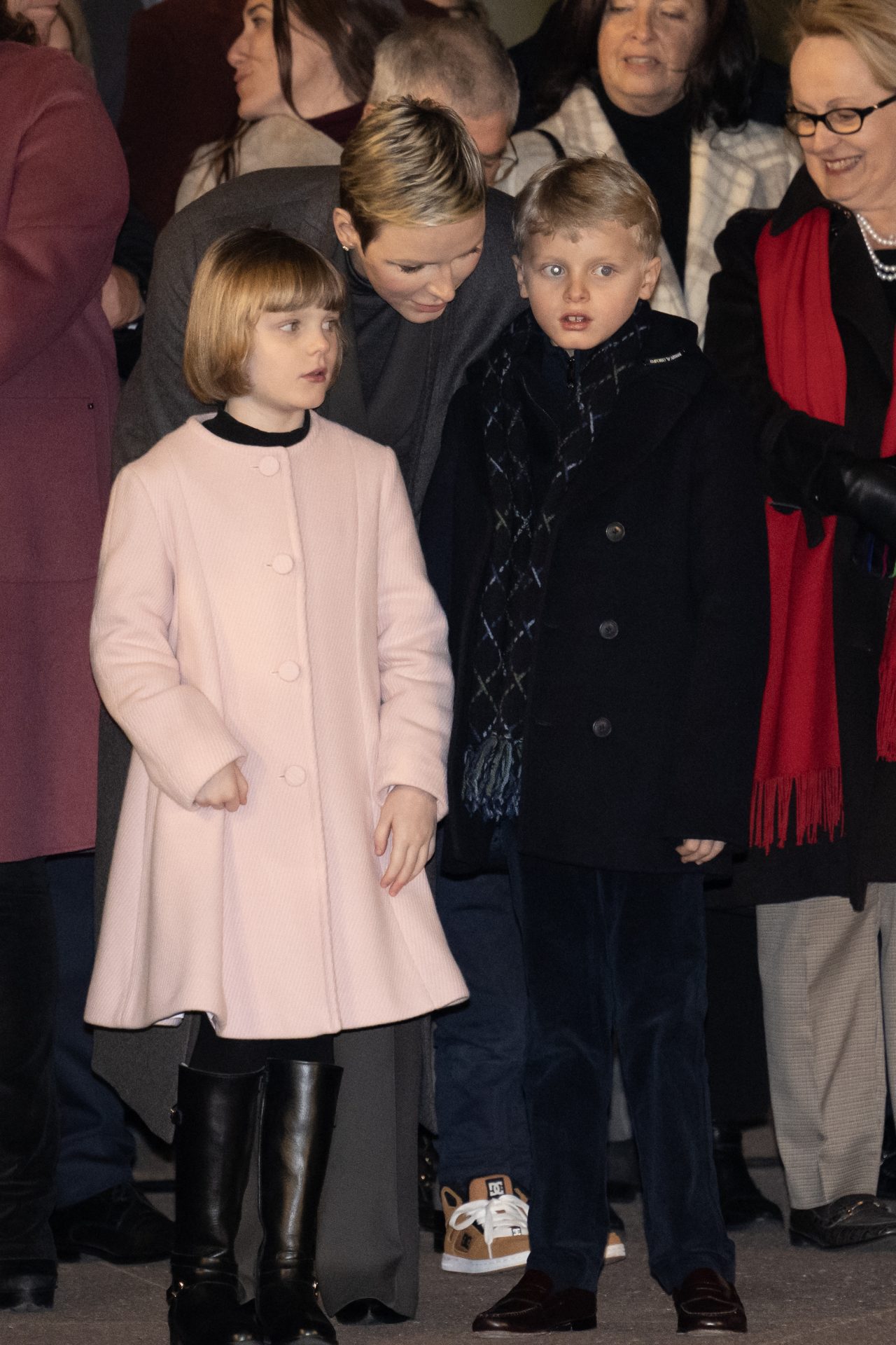 Charlene of Monaco and her children