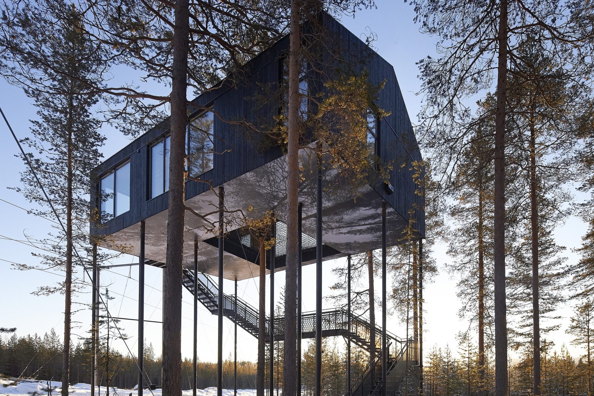 Treehotel in Harads (Sweden)