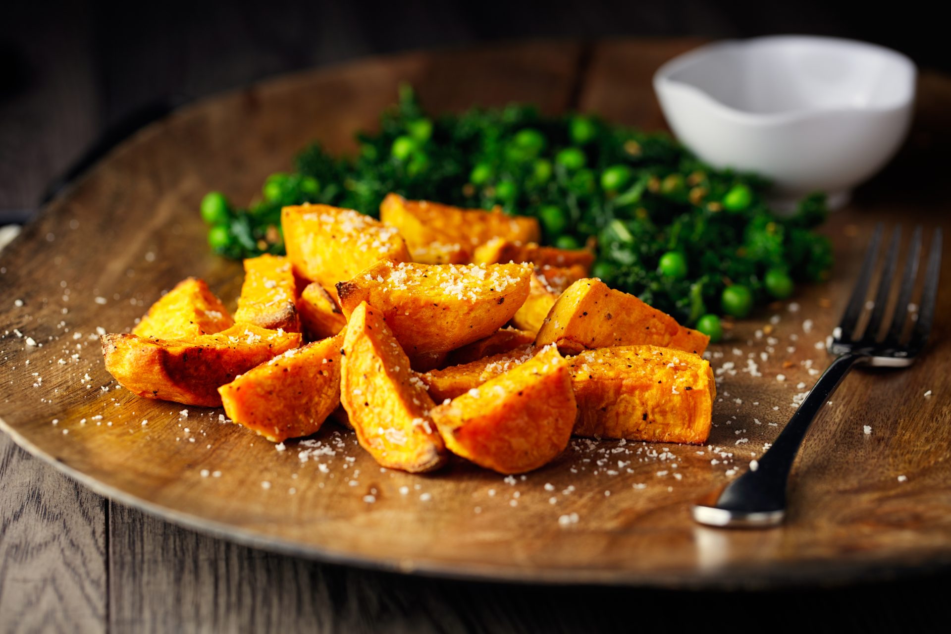 Chips di zucca con parmigiano e spezie