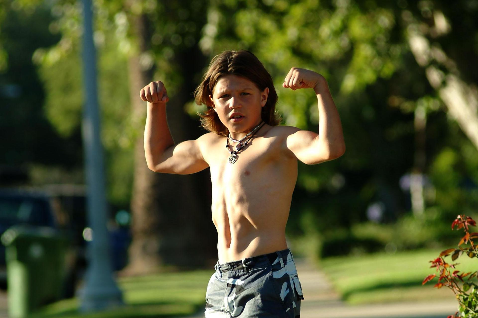 Il bodybuilder bambino