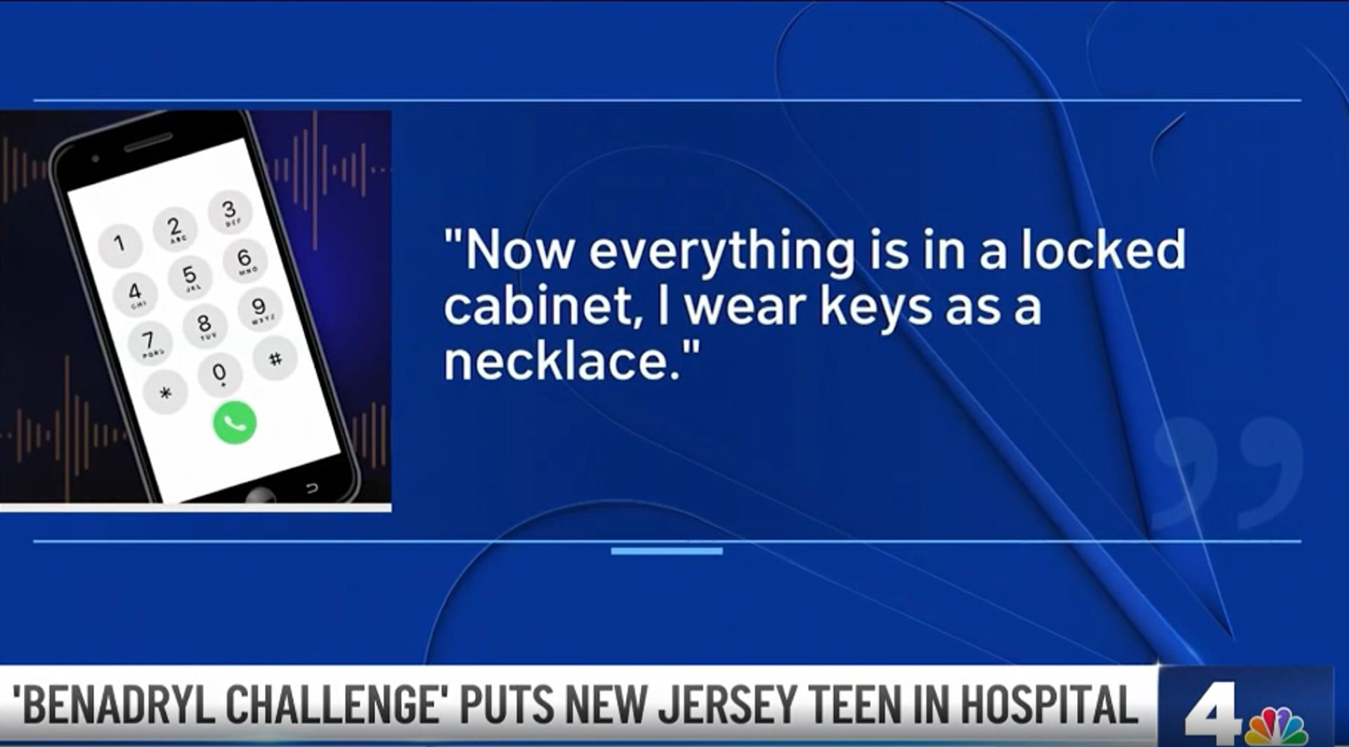 It landed a 13-year-old boy in New Jersey in the hospital