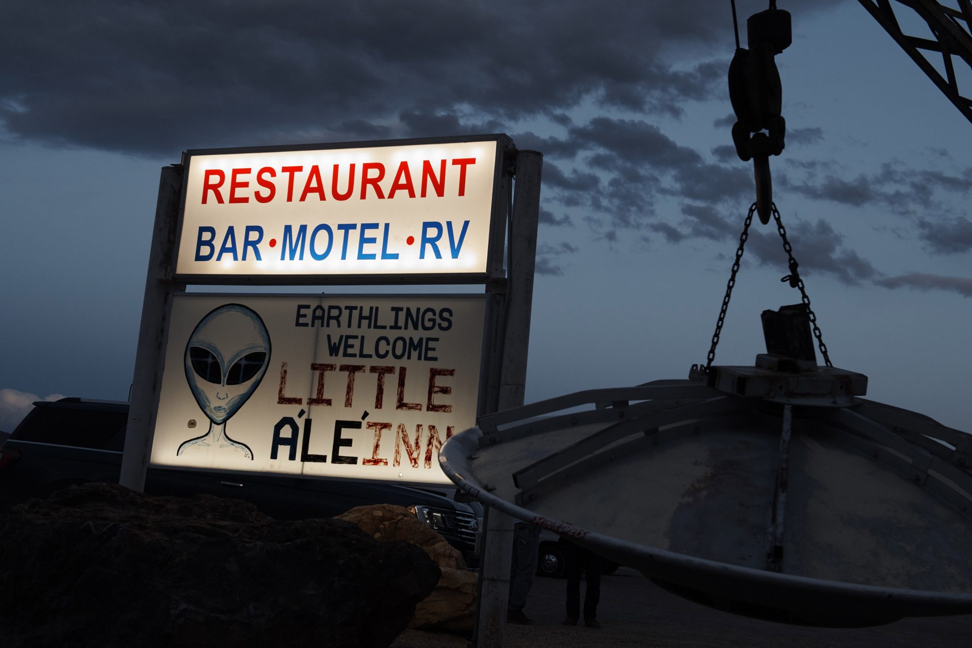 Area 51: the area's best-known motel