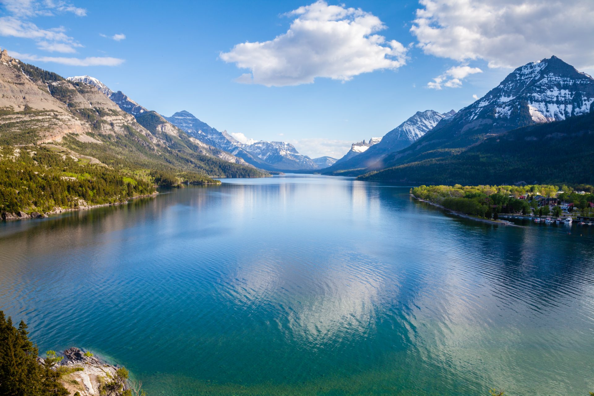 Lacs Waterton, Alberta