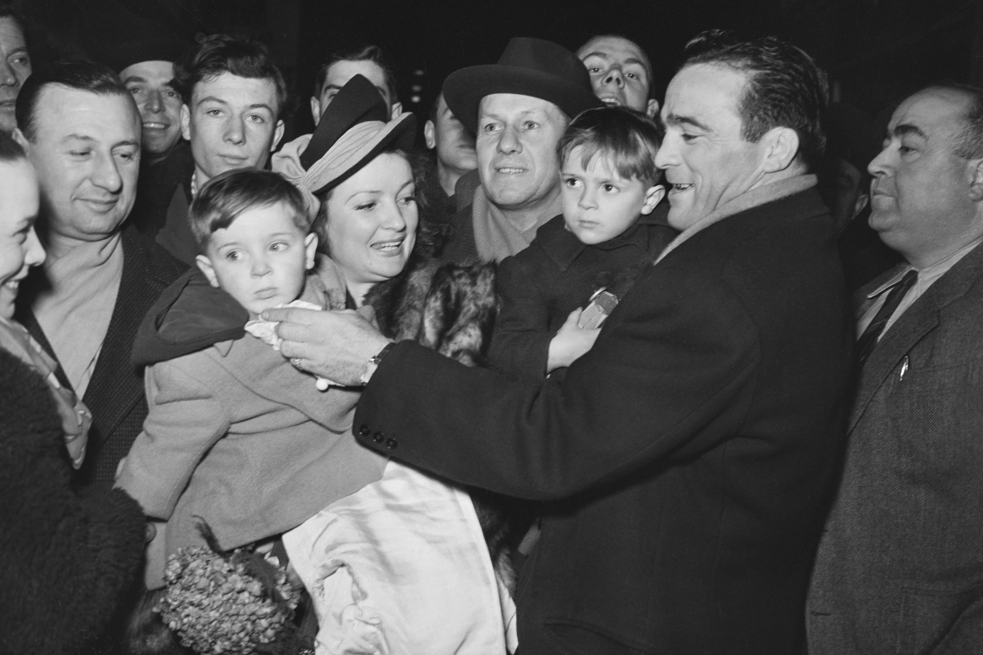 Marcel Cerdan et Marinette Lopez