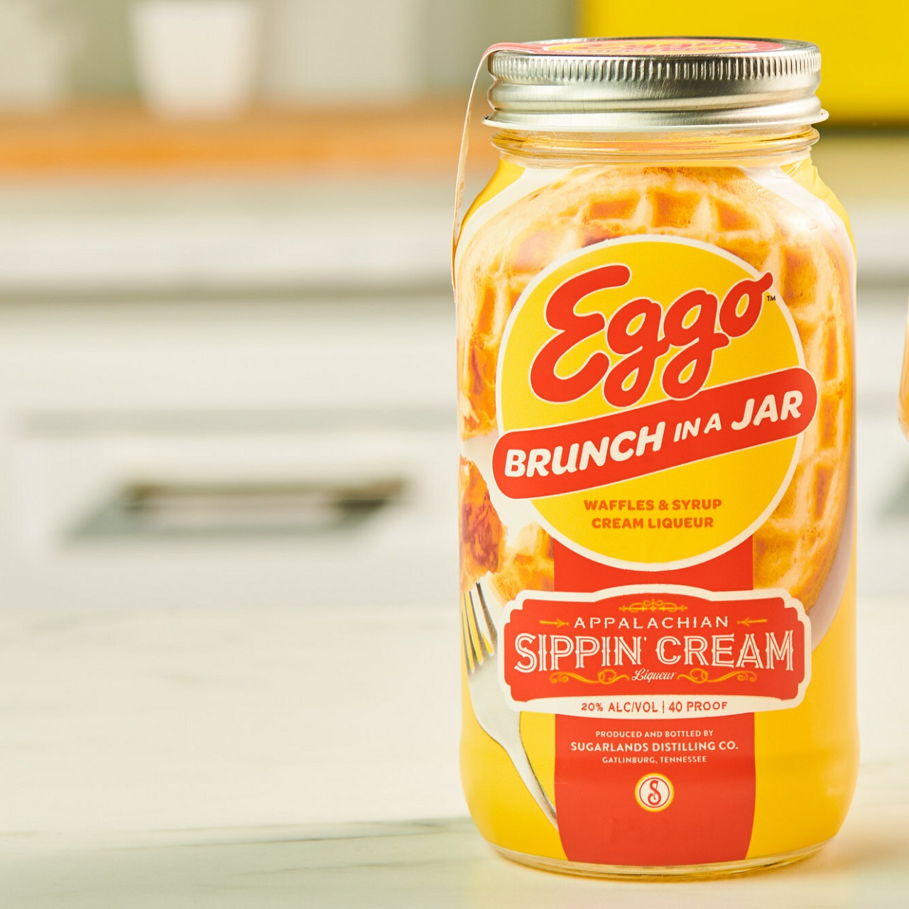 Eggo Brunch in a Jar Sippin' Cream
