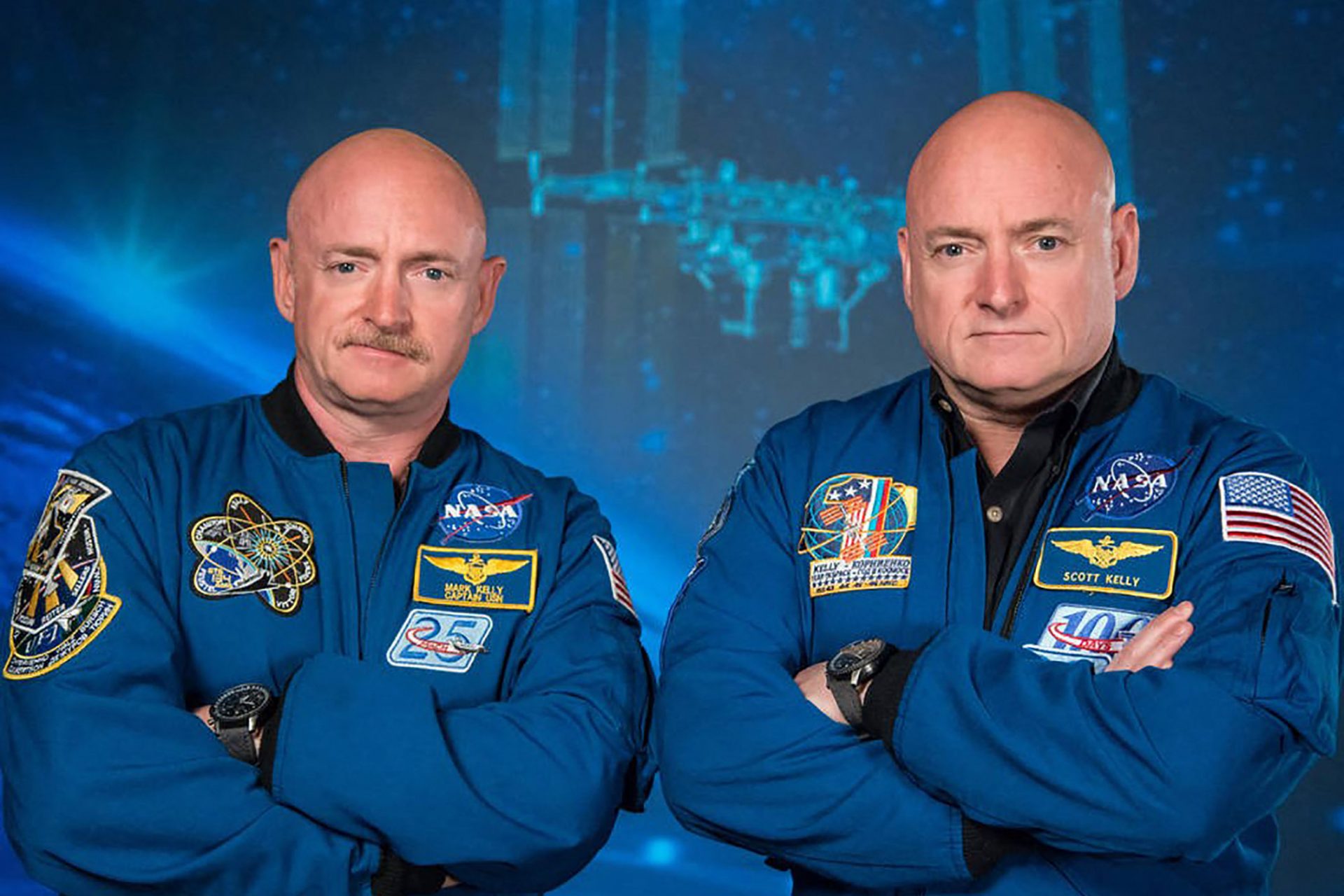 Mark y Scott Kelly