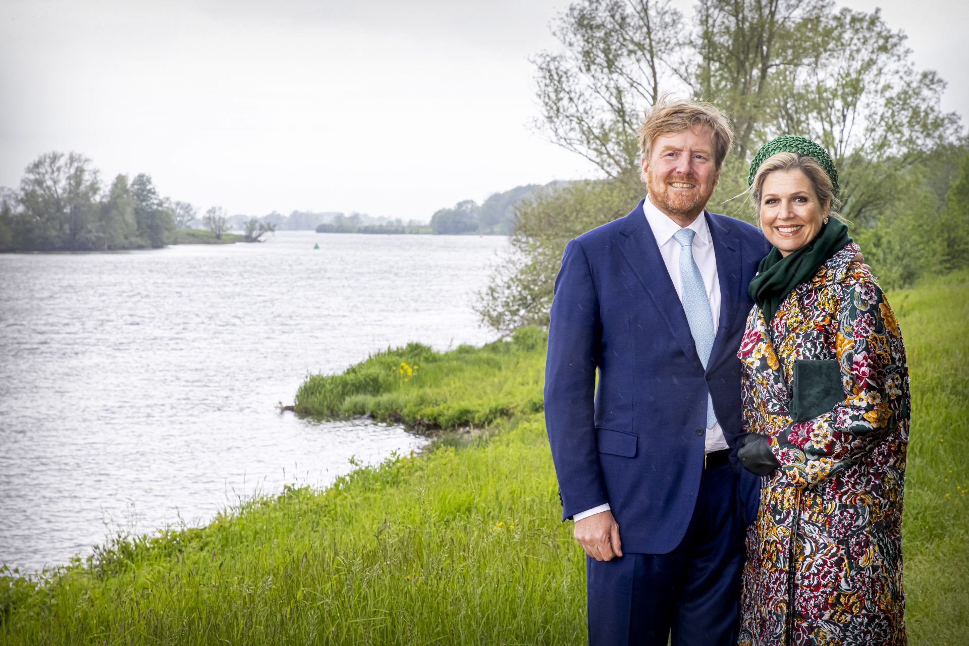 Koning Willem-Alexander en Koningin Máxima bezoeken de Maasduinen
