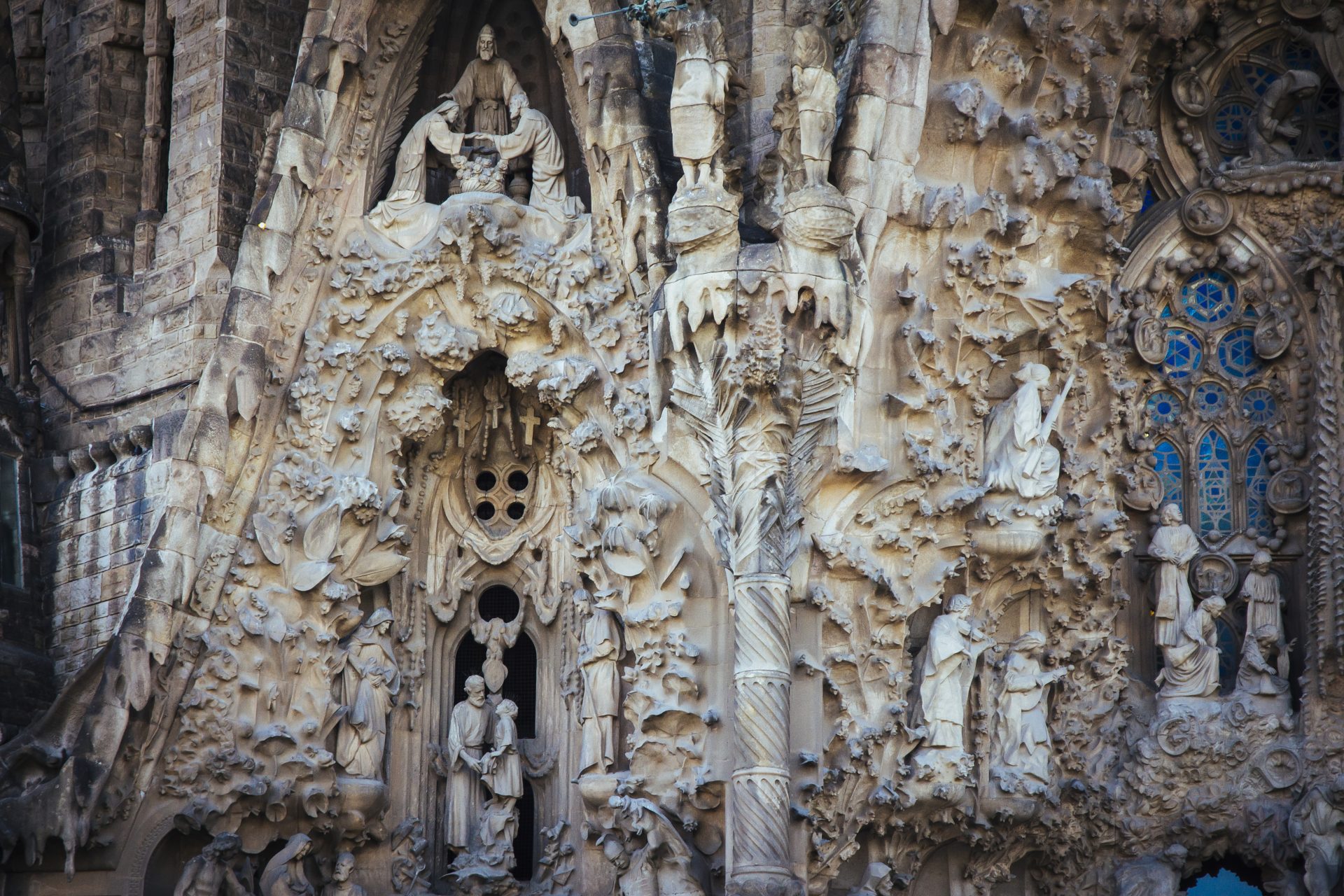Gaudí n'a vu qu'une seule tour de la Sagrada Familia