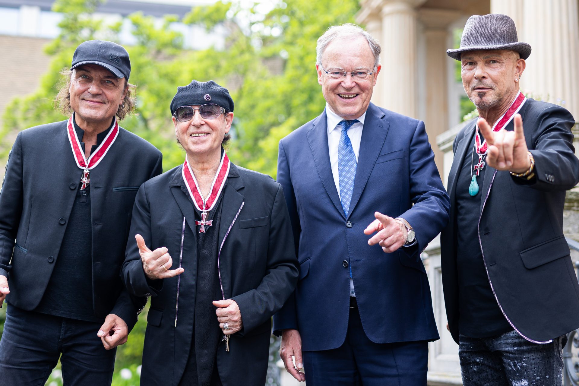 Rocklegenden erhalten Auszeichnung: Großes Verdienstkreuz für die Scorpions