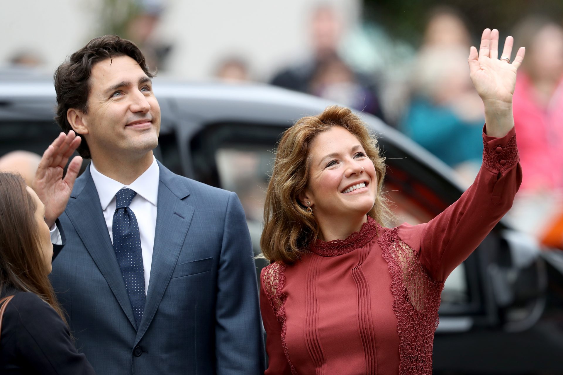 Justin Trudeau y Sophie Grégoire-Trudeau