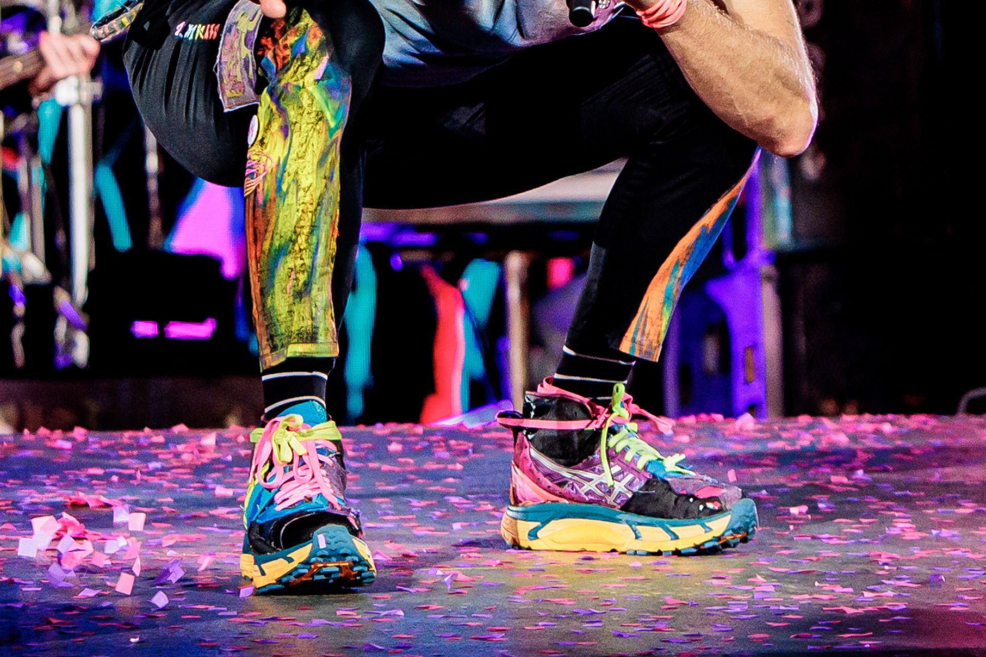 Chris Martin's famous shoes