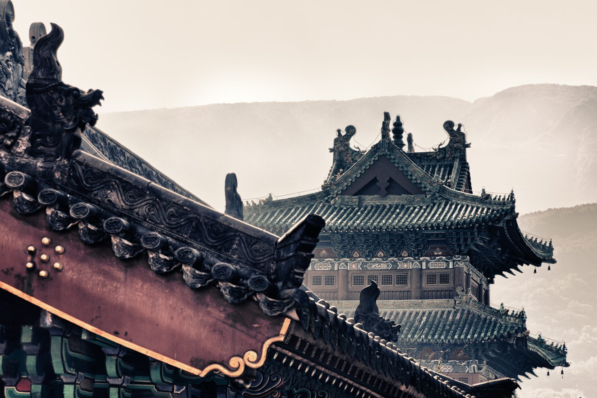 Temple Shaolin, en Chine