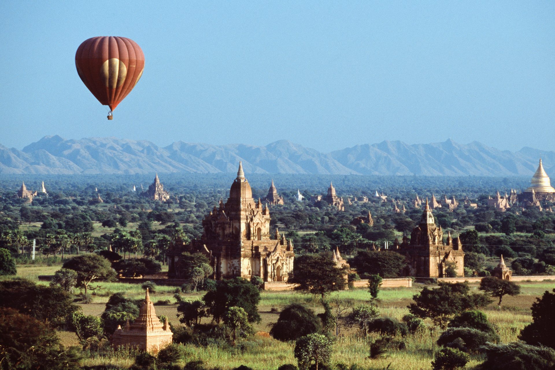 Temples de la vallée de Bagan, au Myanmar