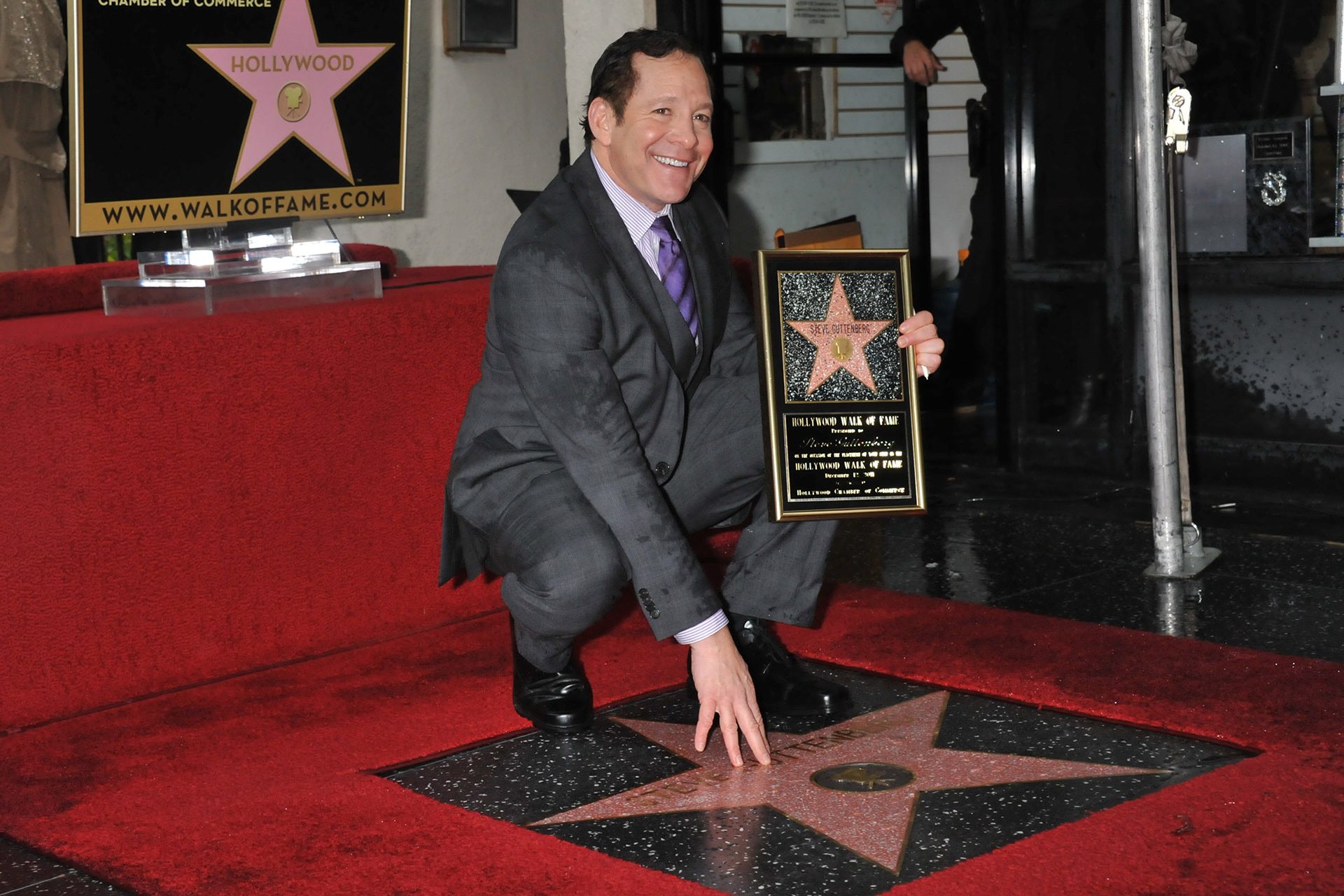 His Star on the Hollywood Walk of Fame