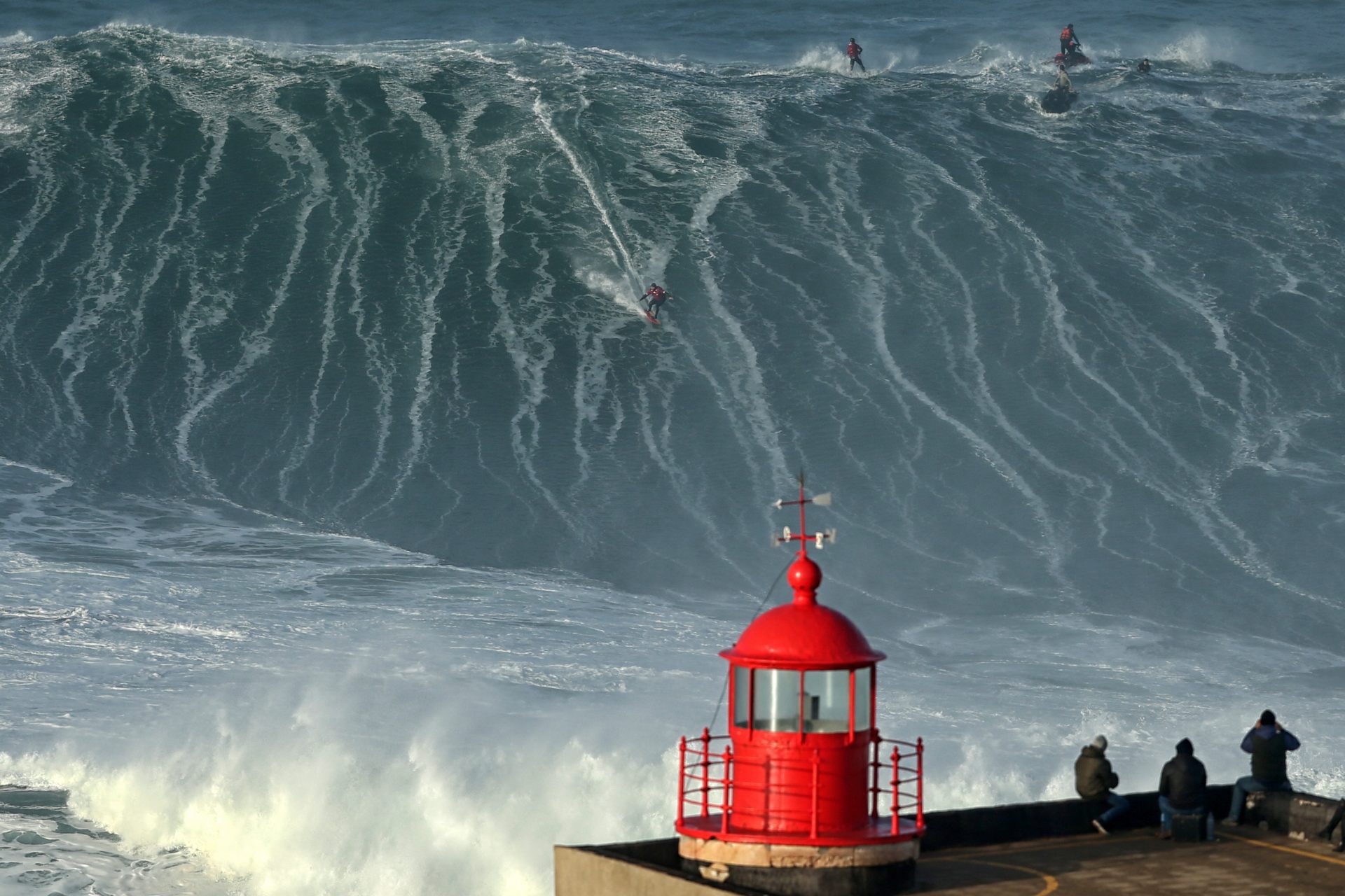 Des vagues impressionnantes