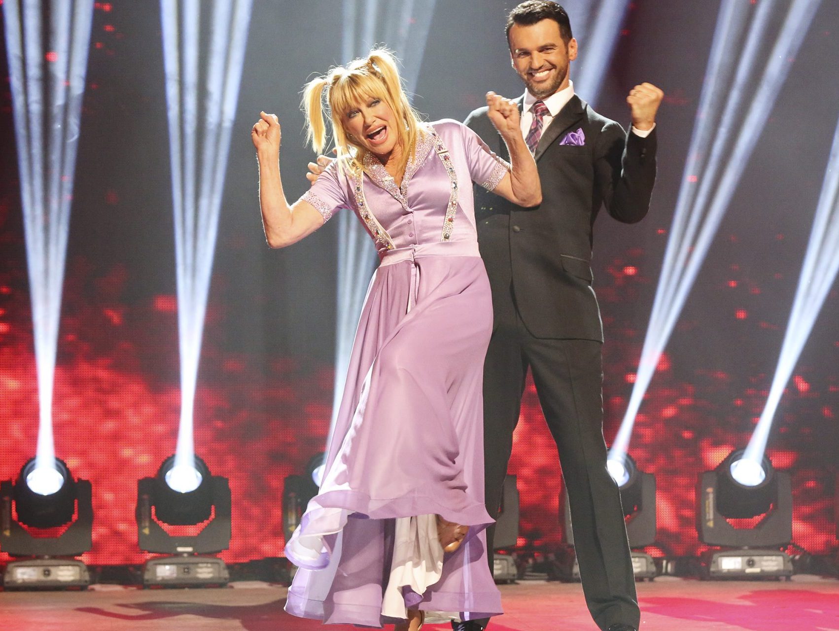Suzanne Somers in 'Dancing with the Stars,' 2015
