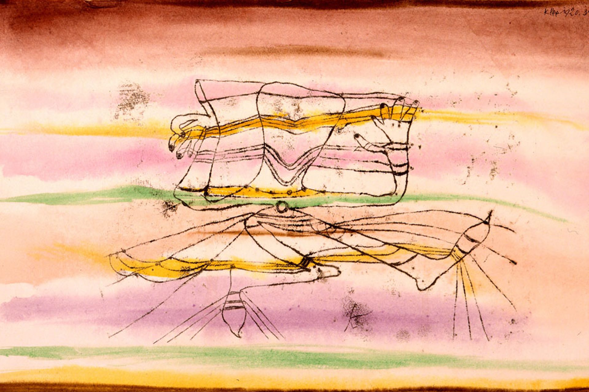 Danse de voile, Paul Klee 