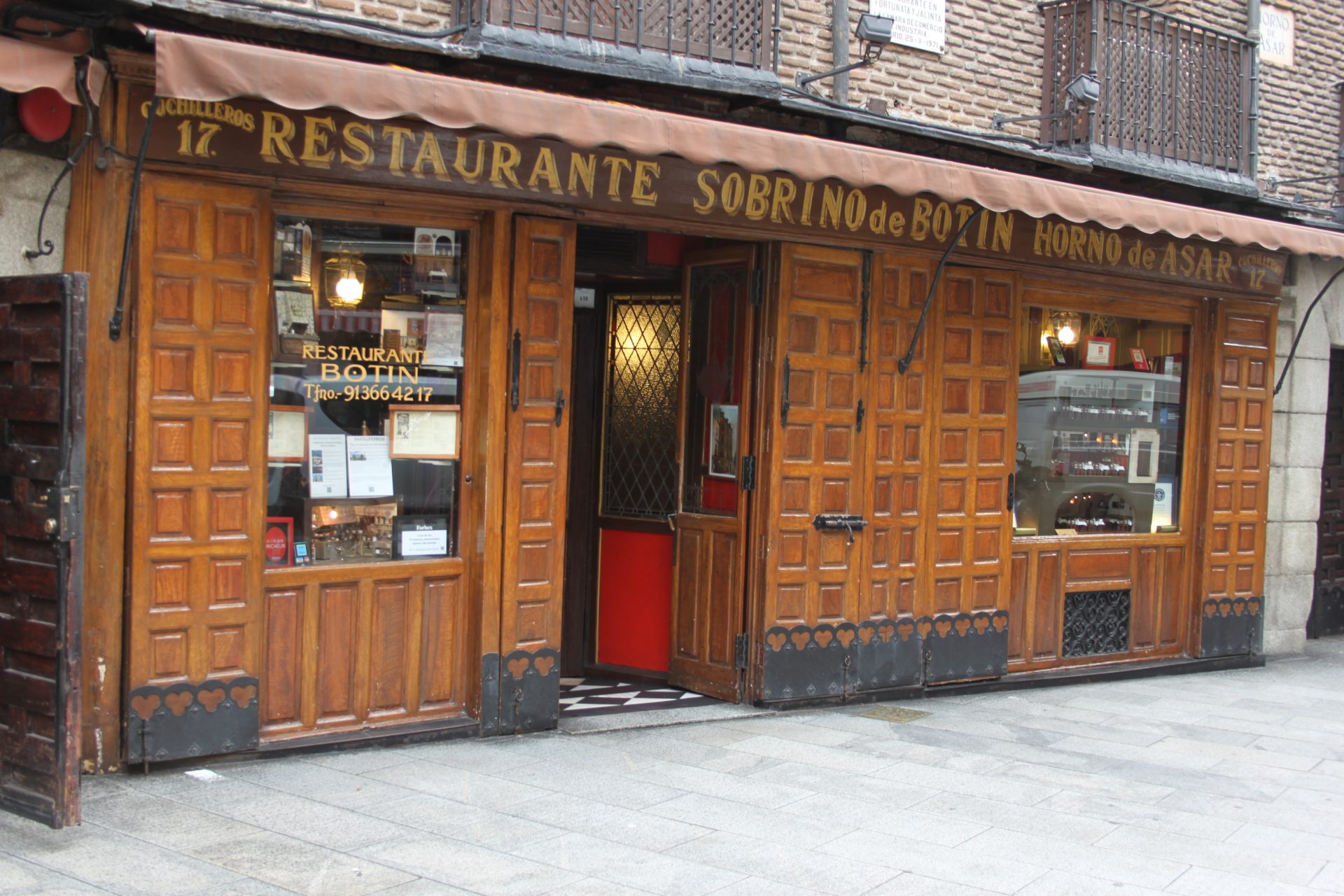 Le restaurant le plus ancien au monde !