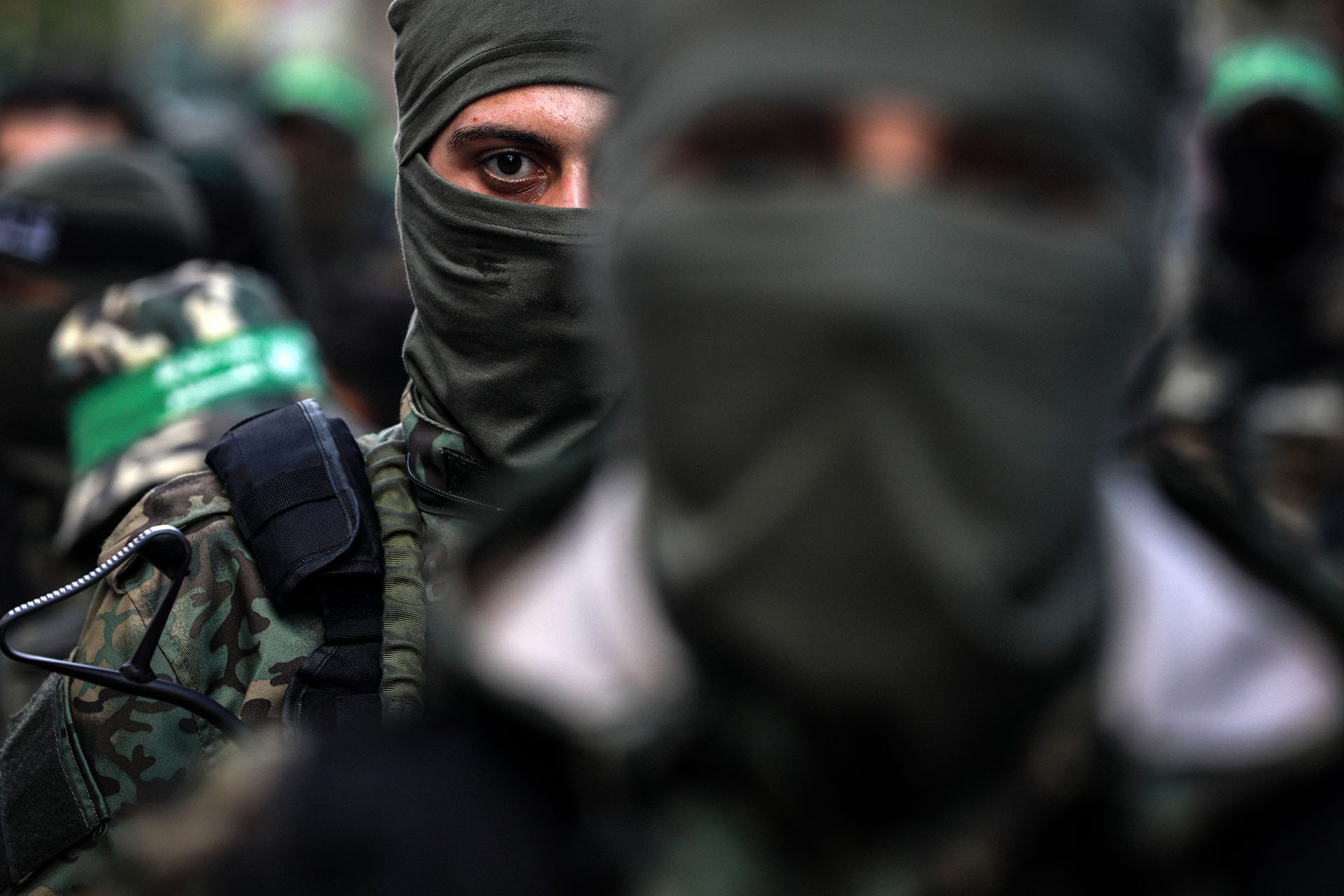 Calls Hamas members 'animals'