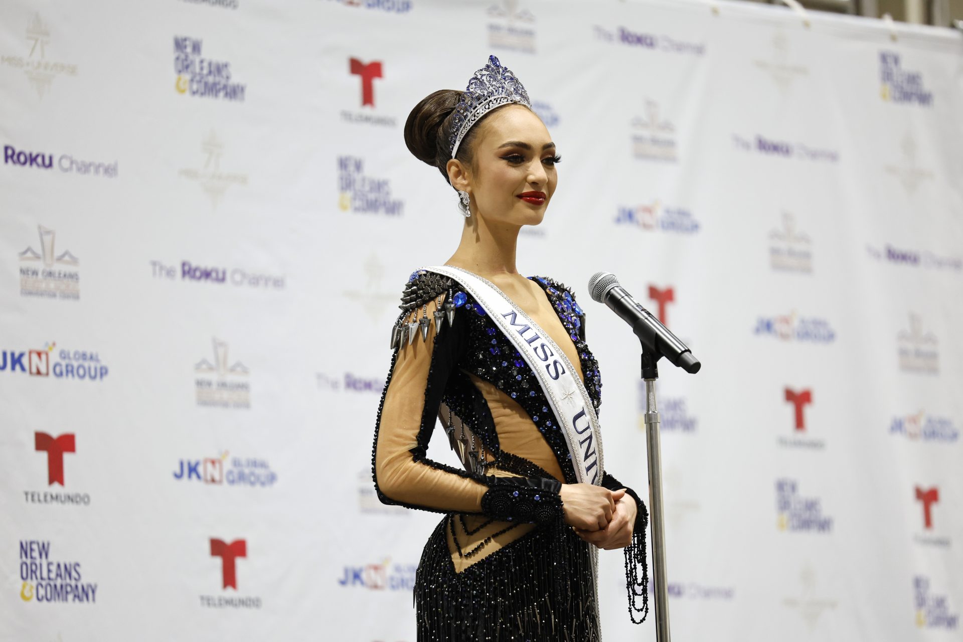 R'Bonney Gabriel, the previous Miss Universe, was criticized
