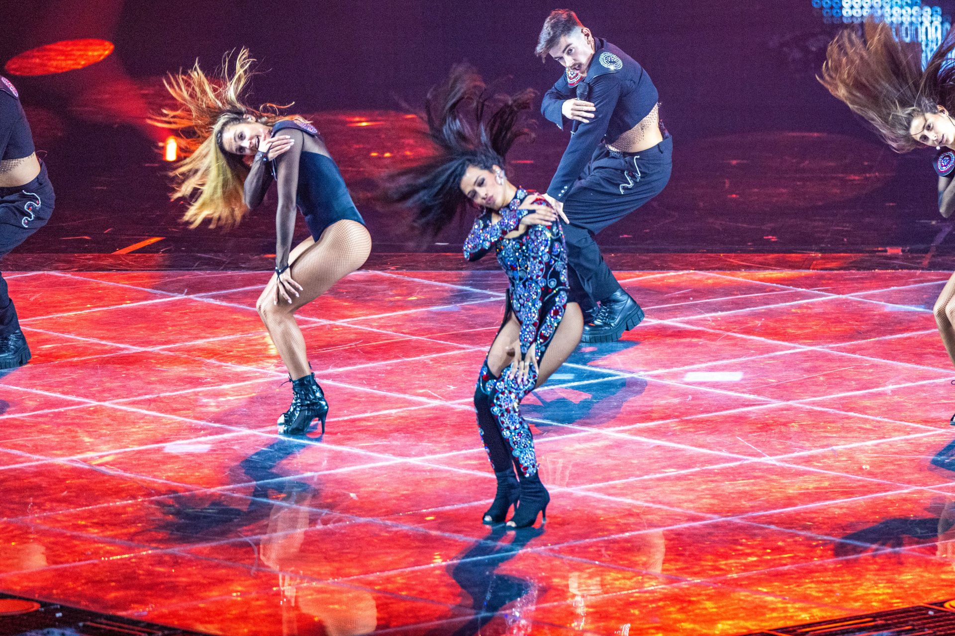 ¿También problemas con la coreografía?