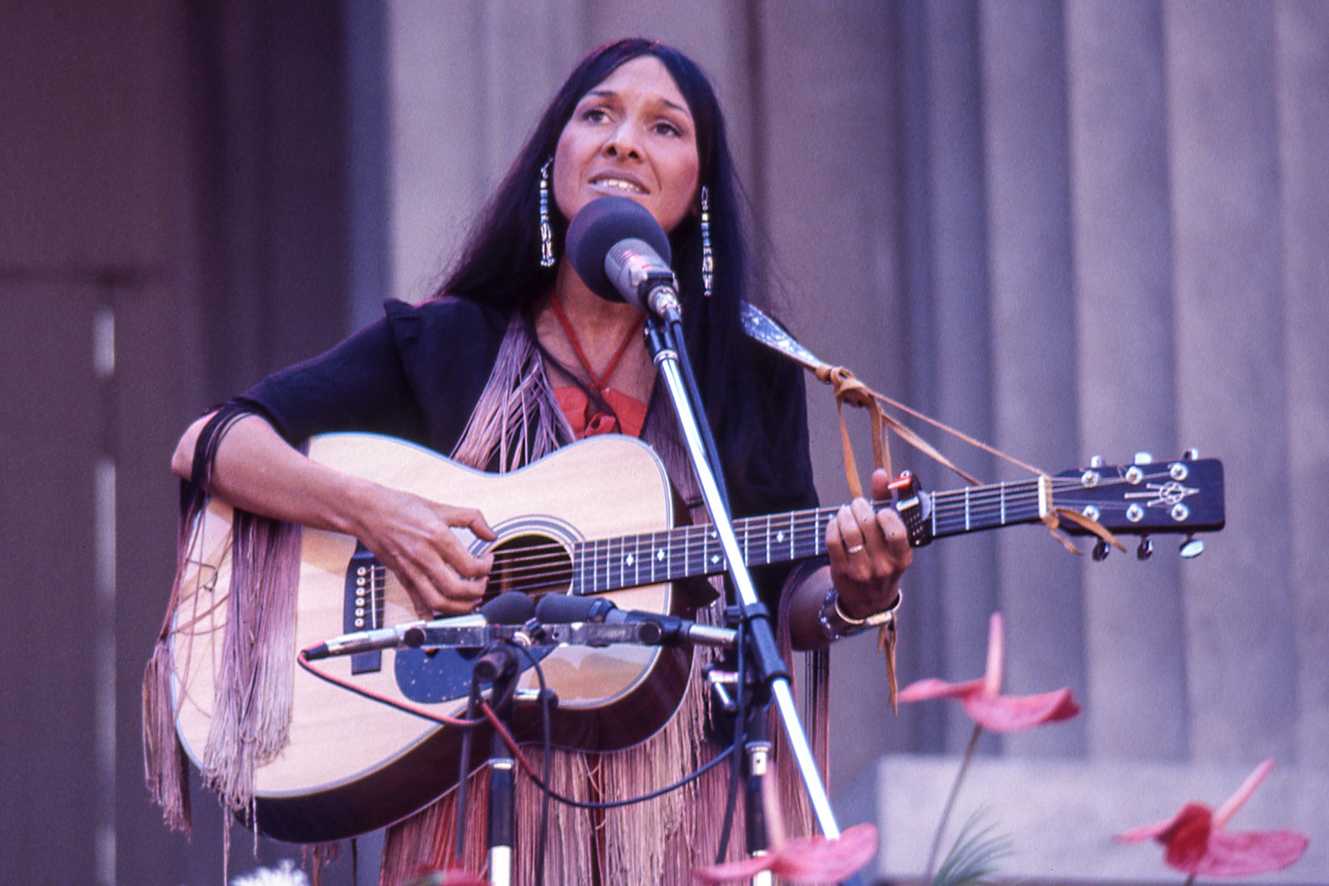 She used her fame to fight for the rights of indigenous people