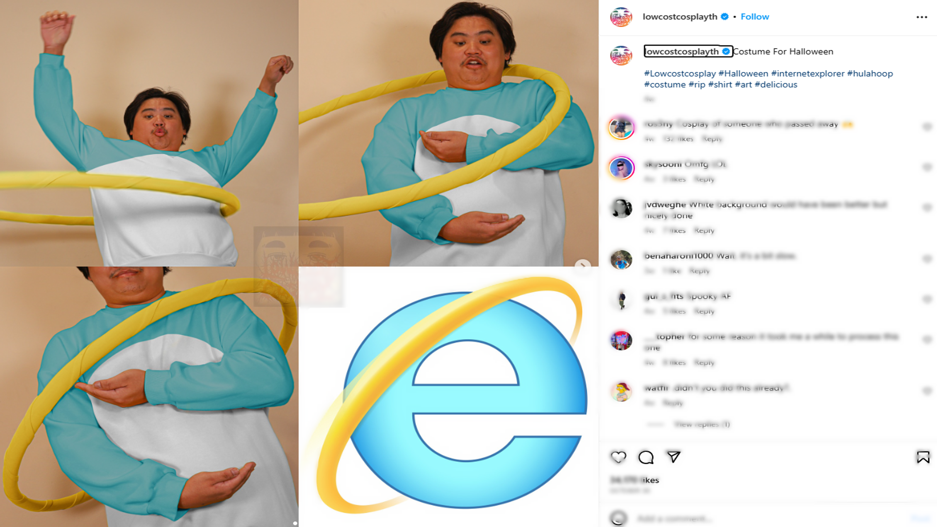 Ein lebendiger Internet Explorer