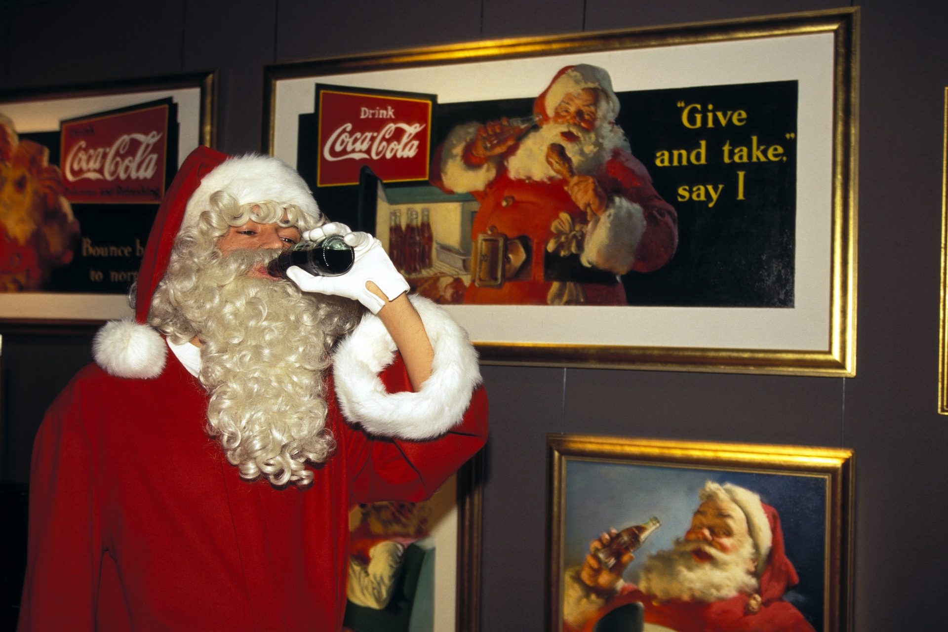 7. Le Père Noël a été inventé par Coca-Cola