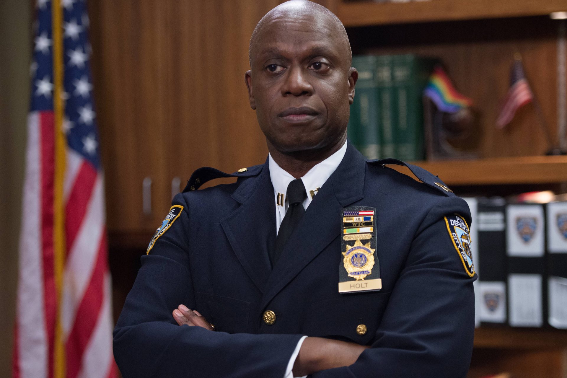 Il capitano Raymond Holt in 'Brooklyn Nine-Nine'.