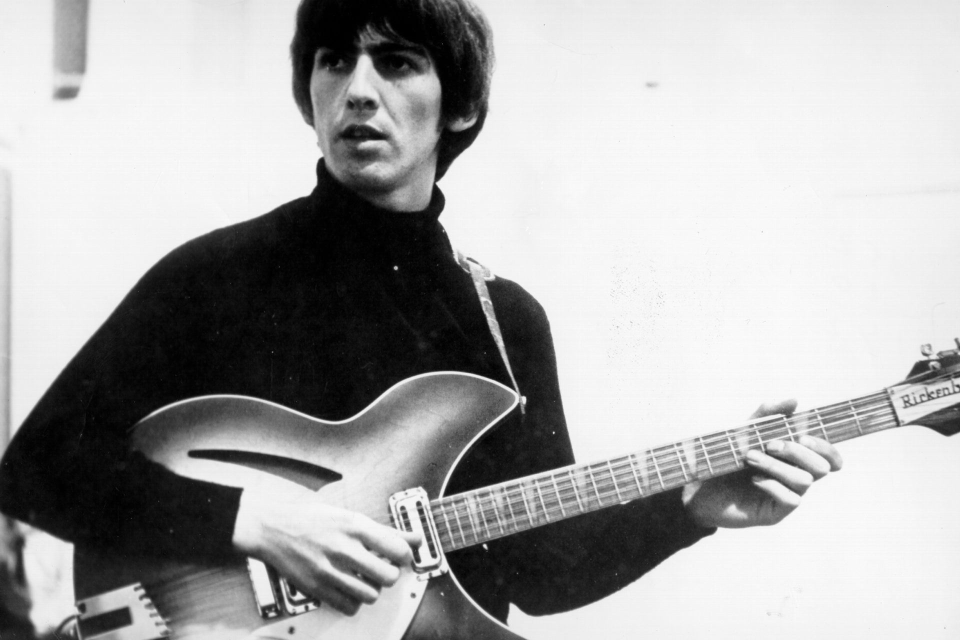 George Harrison was almost killed 