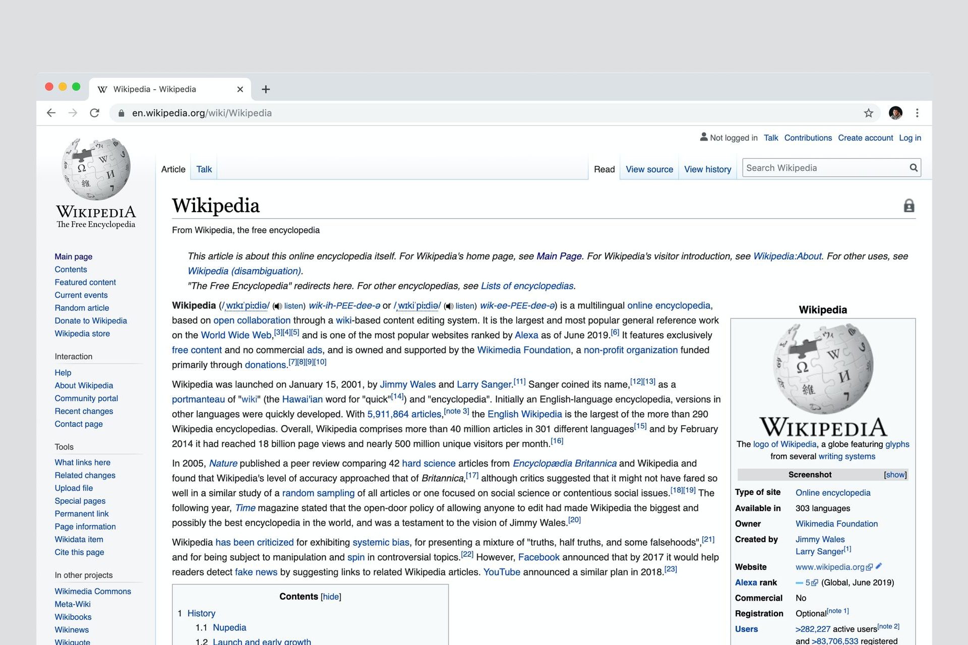 The end of Wikipedia?