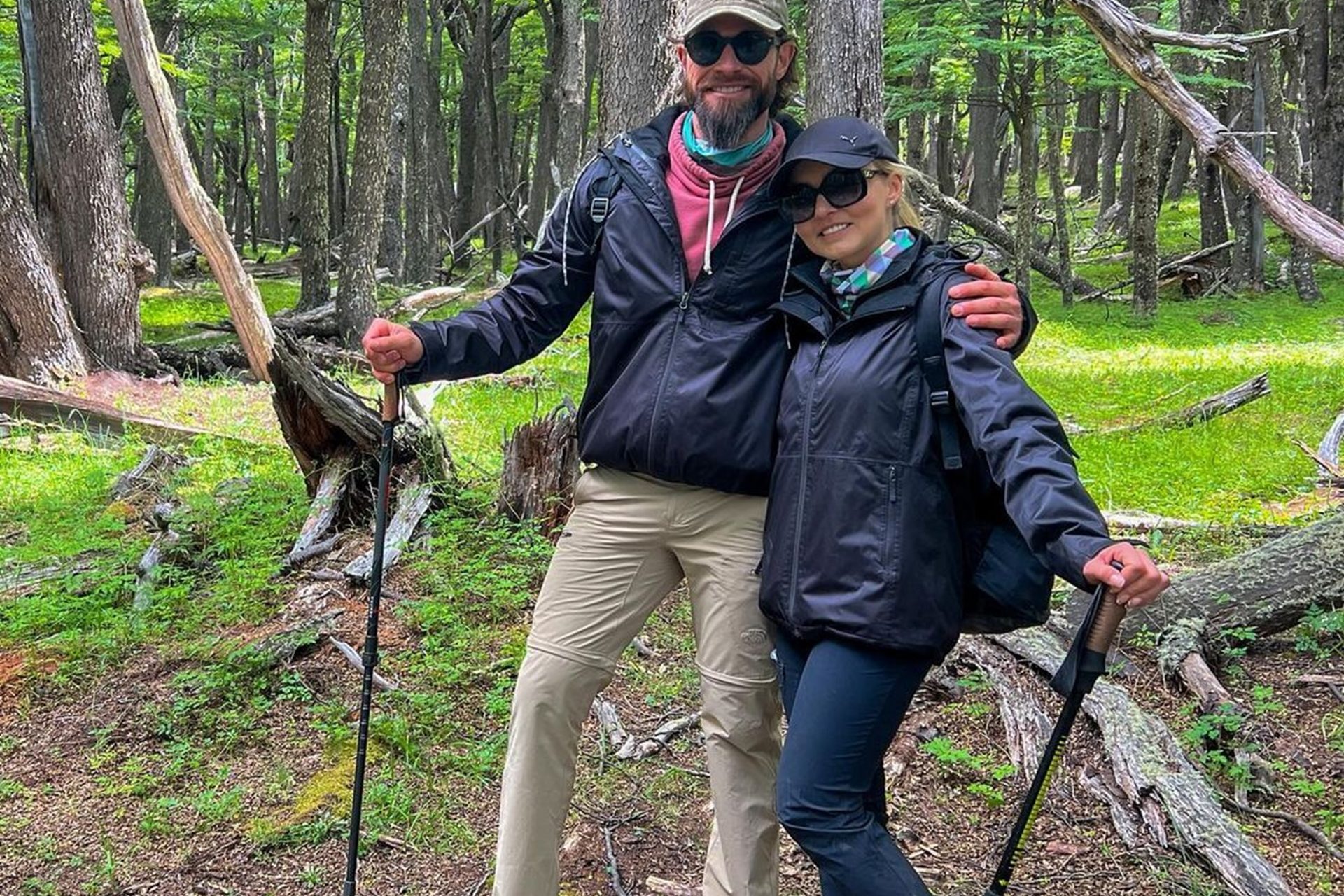 Sebastián, feliz de recorrer Argentina con Angelique 