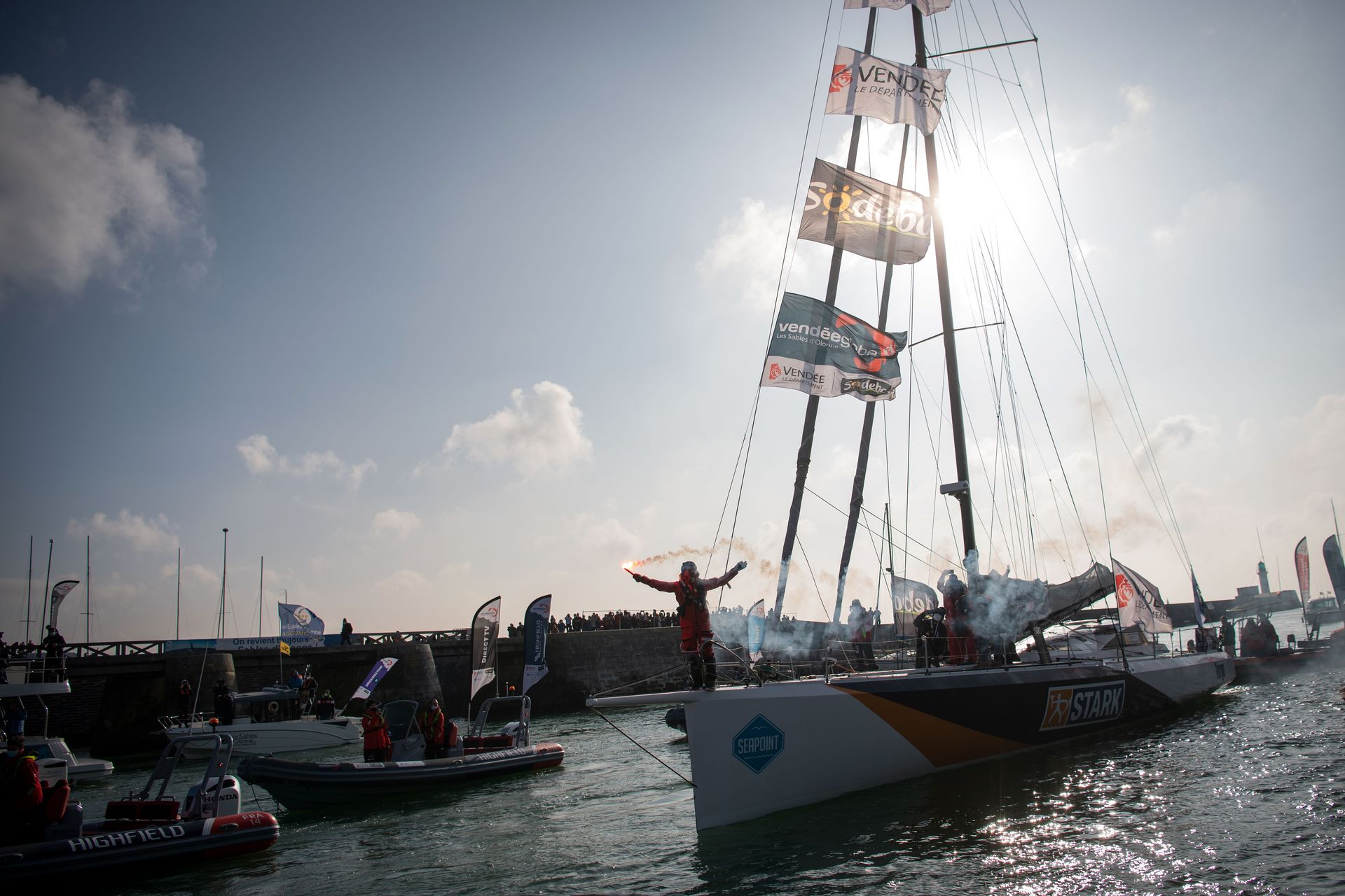 10 novembre : le Vendée Globe