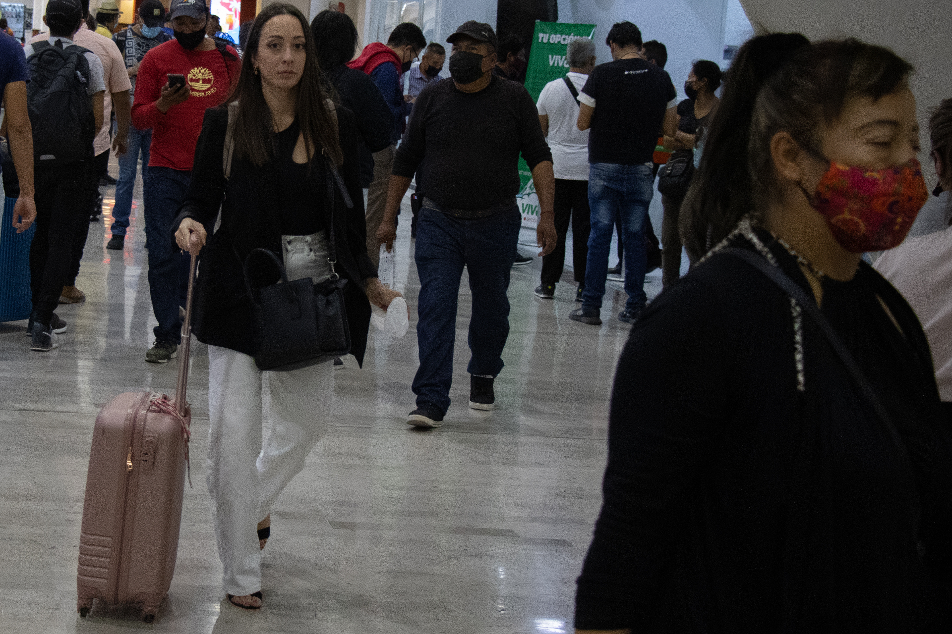 Tension à l'aéroport