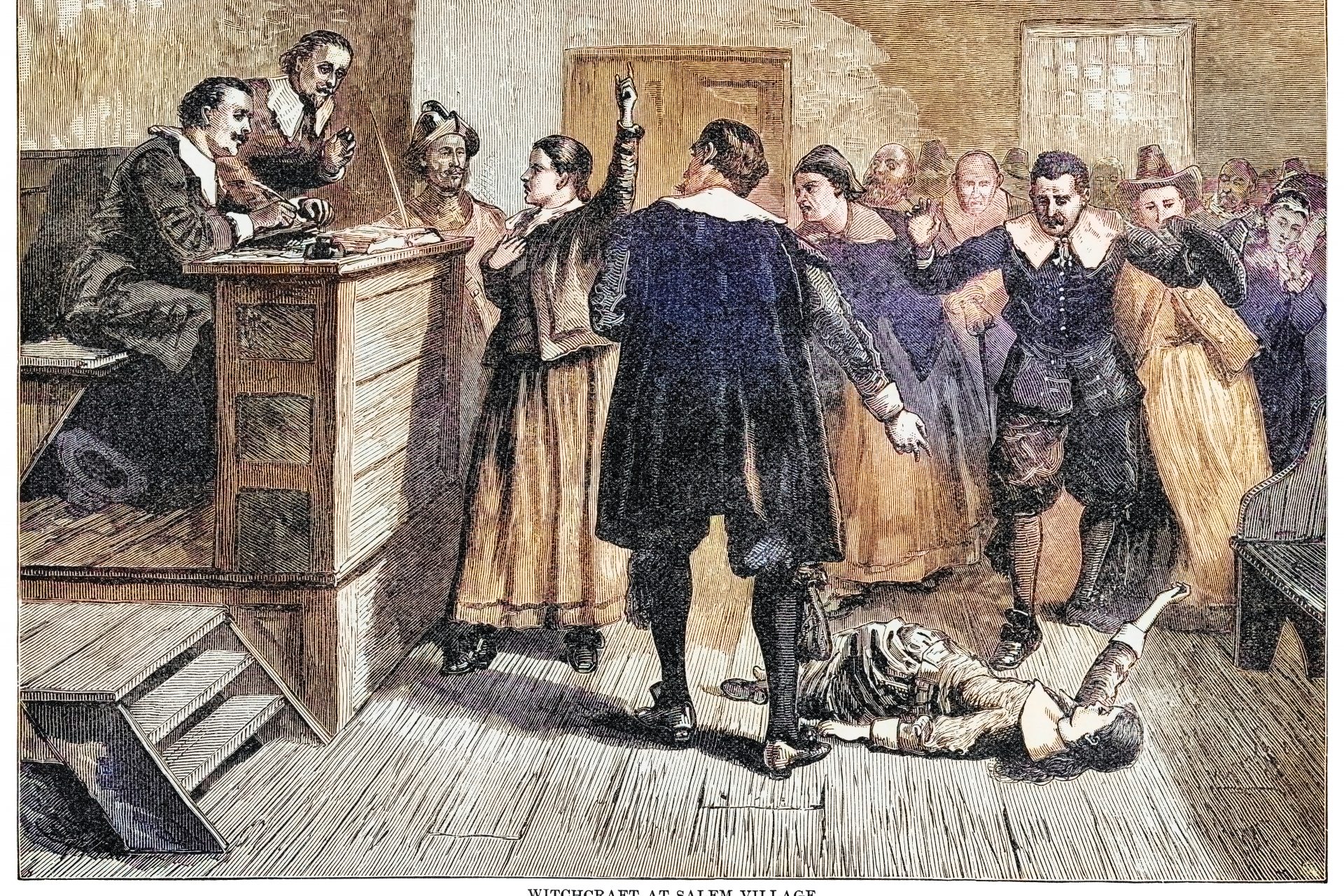 Salem witch trials begin