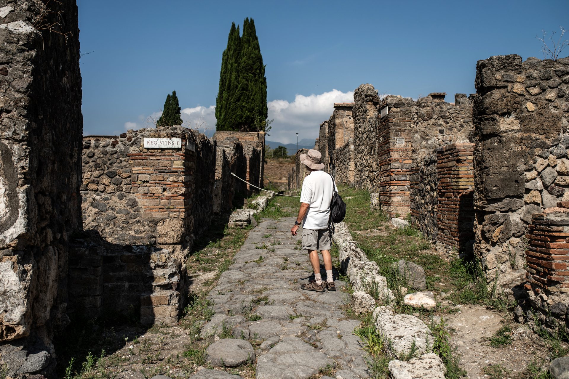 Cursed stones? Tourist seriously ill after stealing from Pompeii