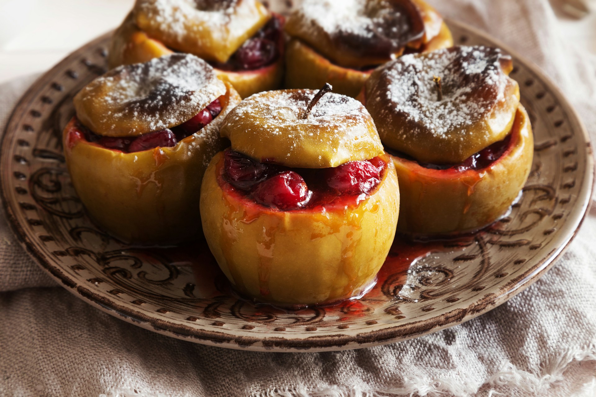 Baked fruit