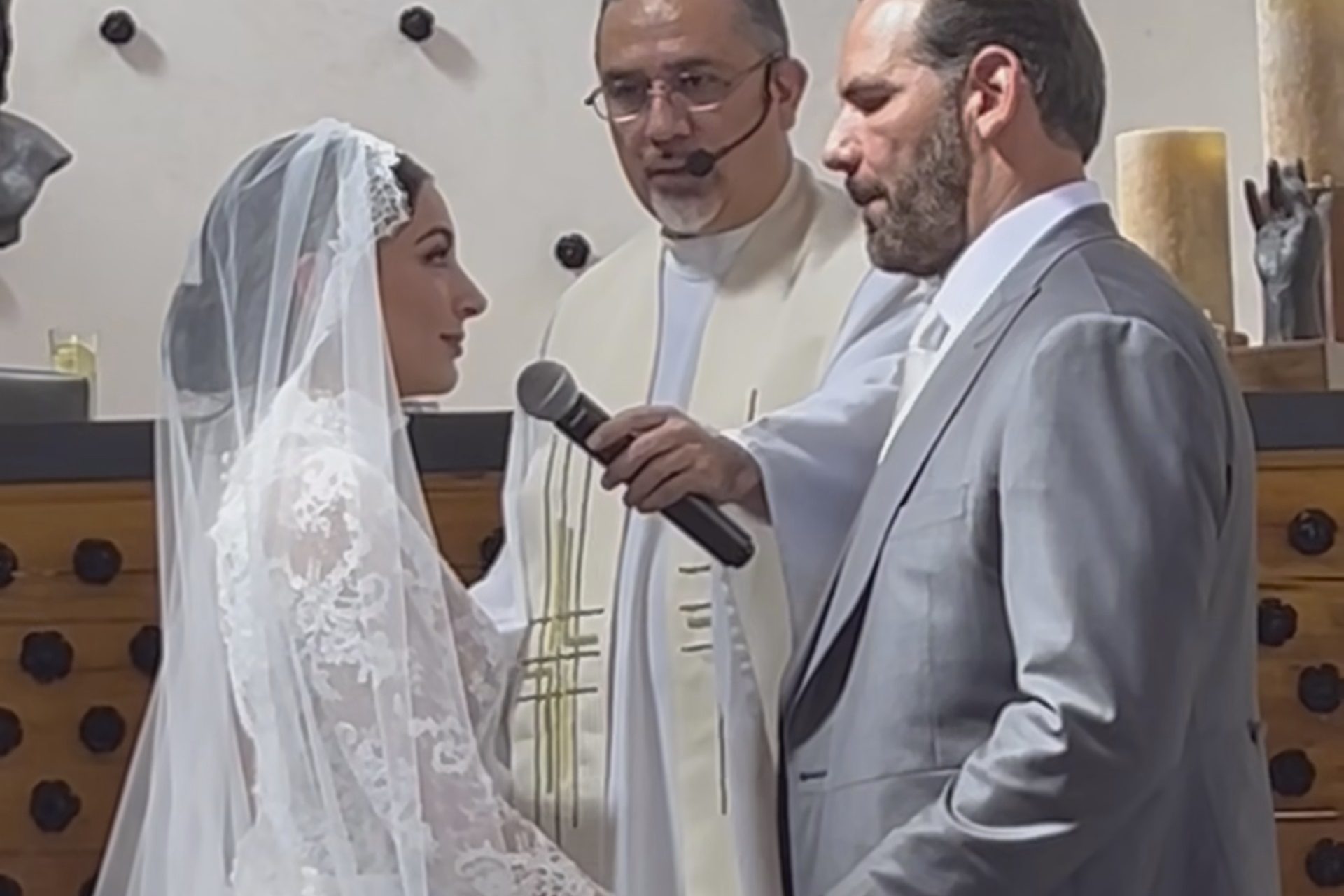 Su boda religiosa 