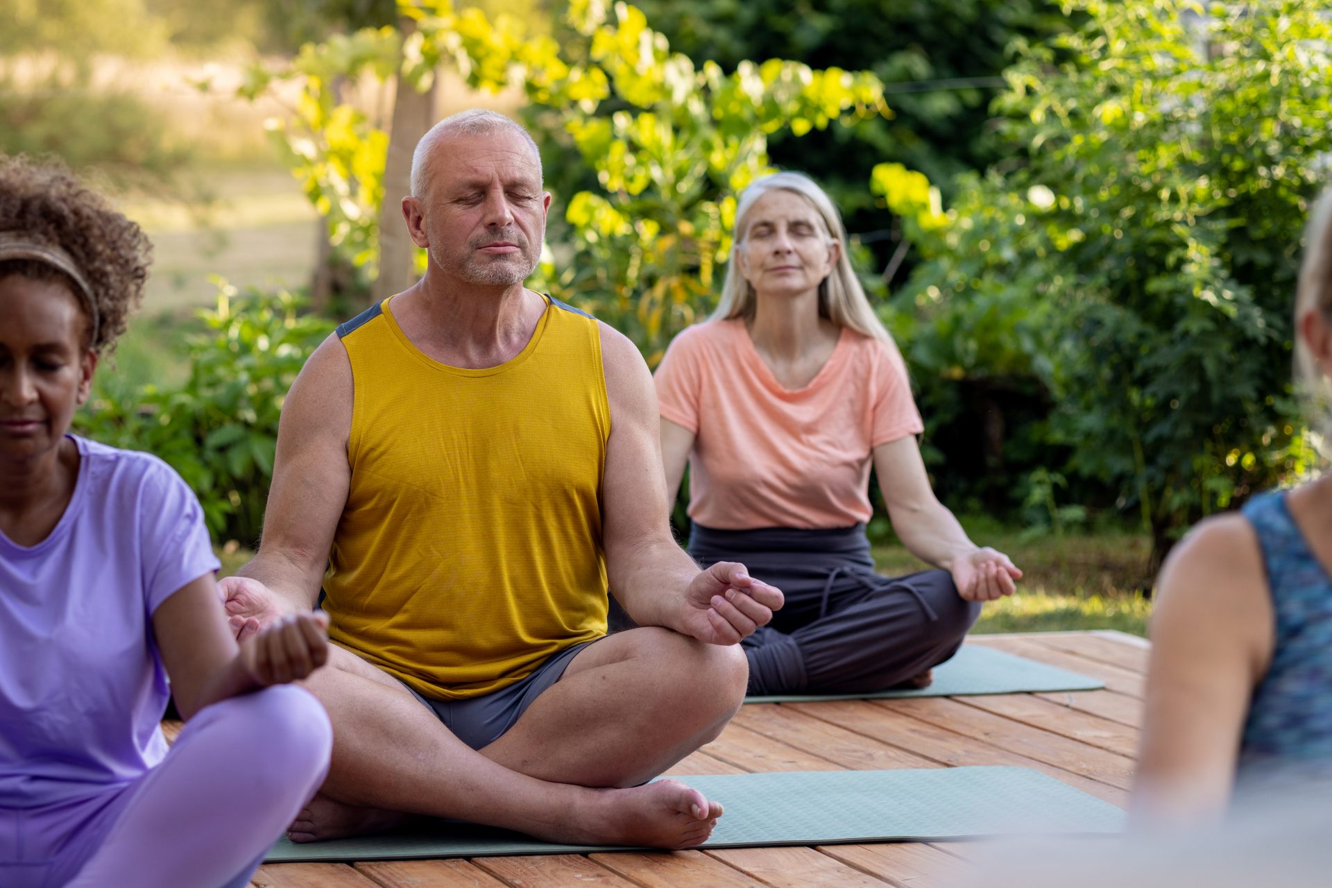 Treten Sie einer Mediationsgruppe bei