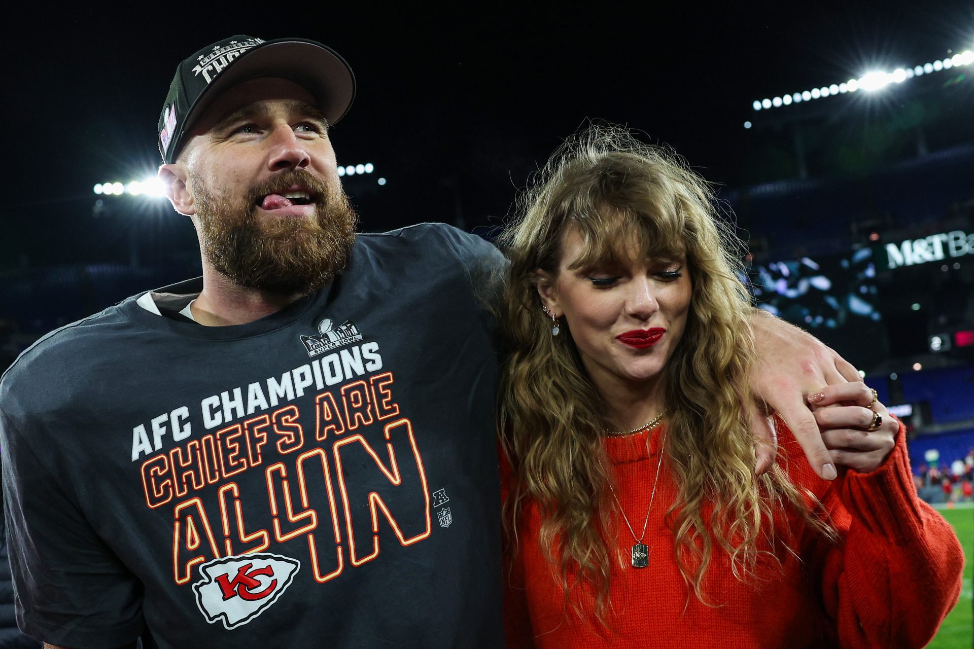 2023 - Taylor Swift and Travis Kelce