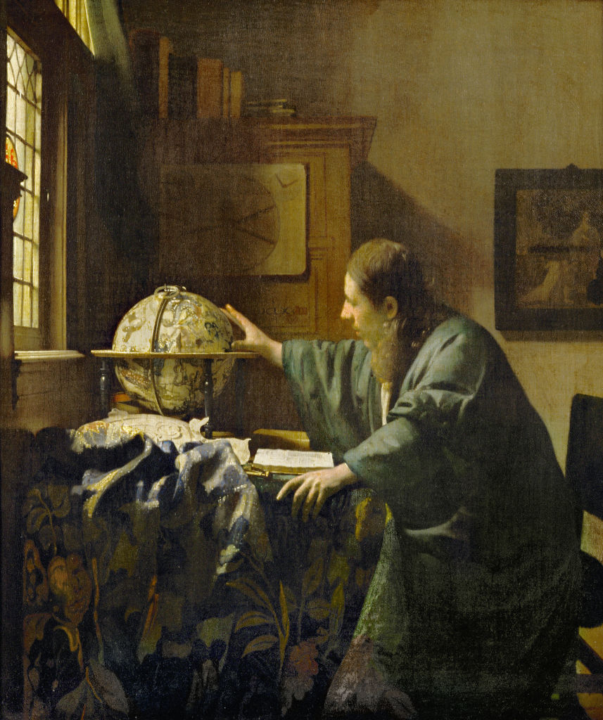 ‘The Astronomer’ by Johannes Vermeer