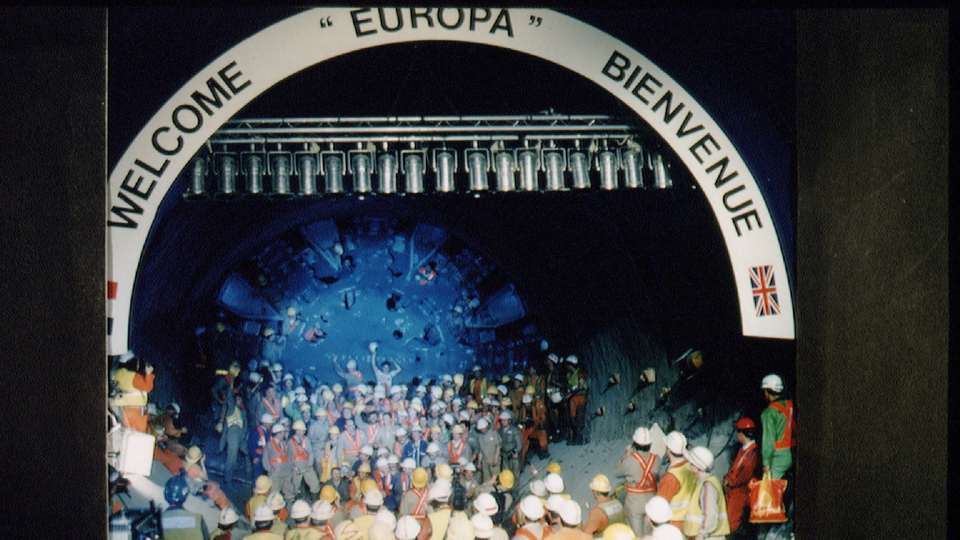 Inaugurazione dell'Eurotunnel