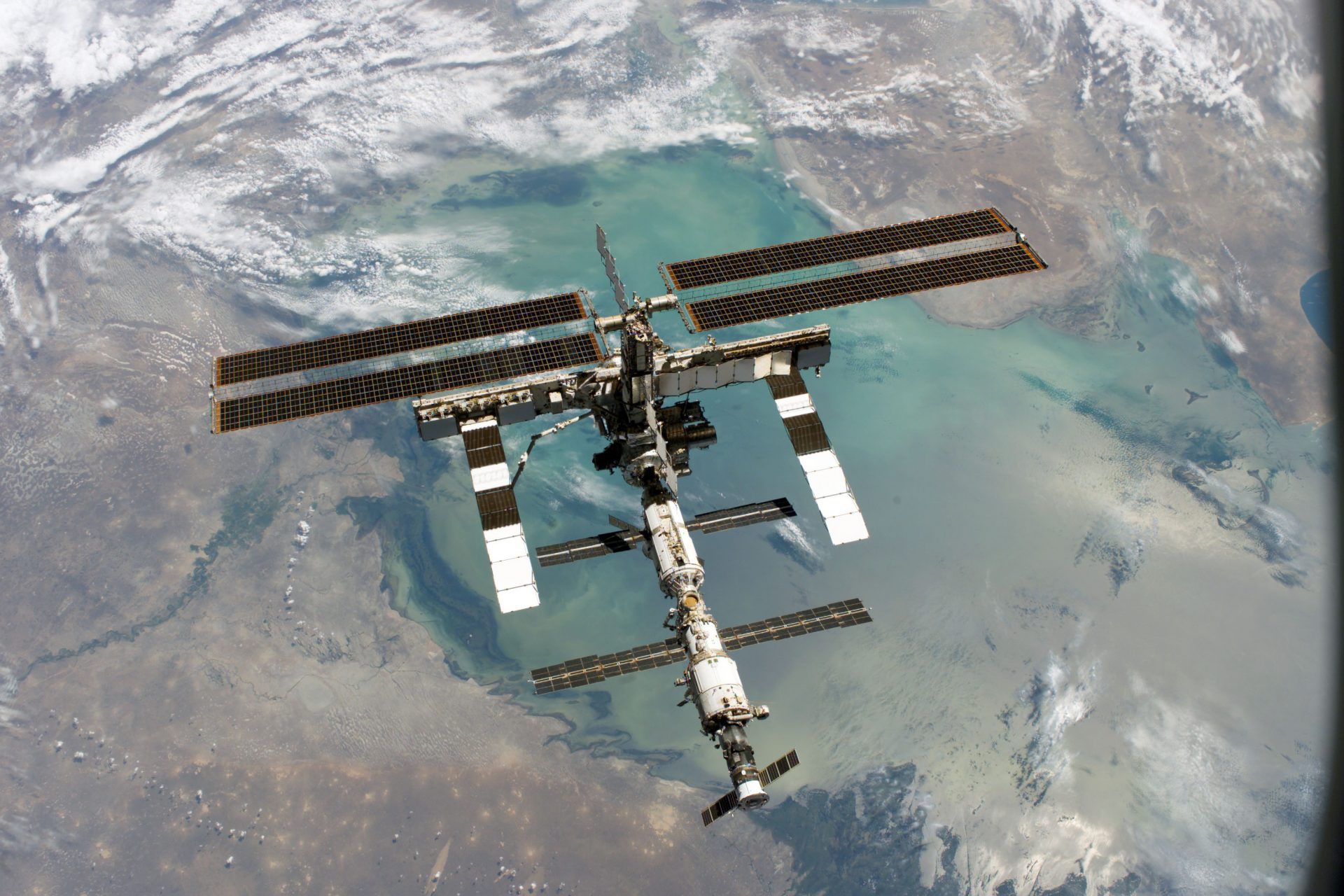 So sieht die Internationale Raumstation aus