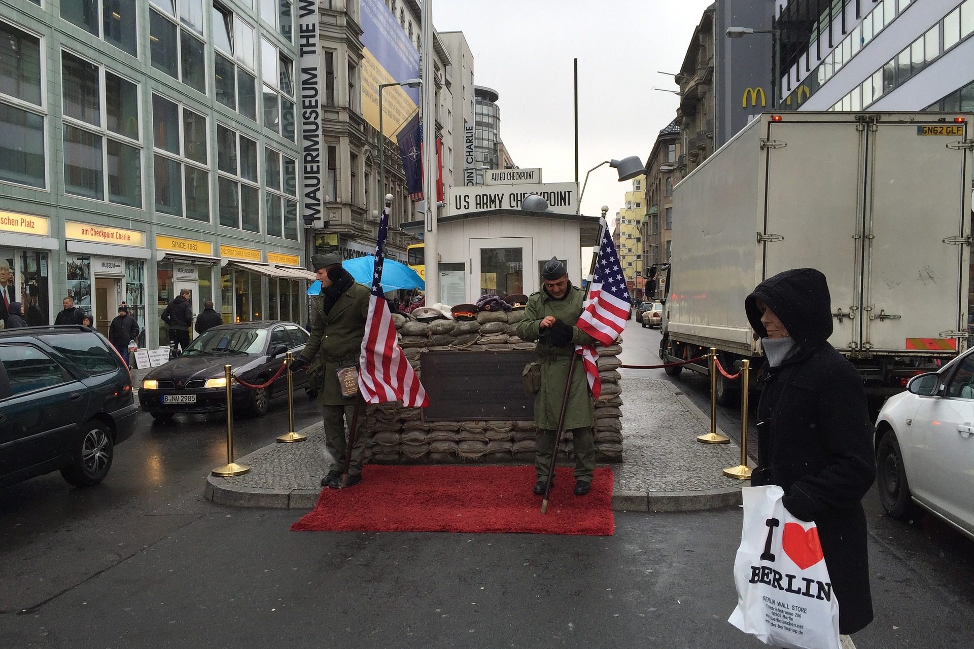 7. Checkpoint Charlie in Berlin