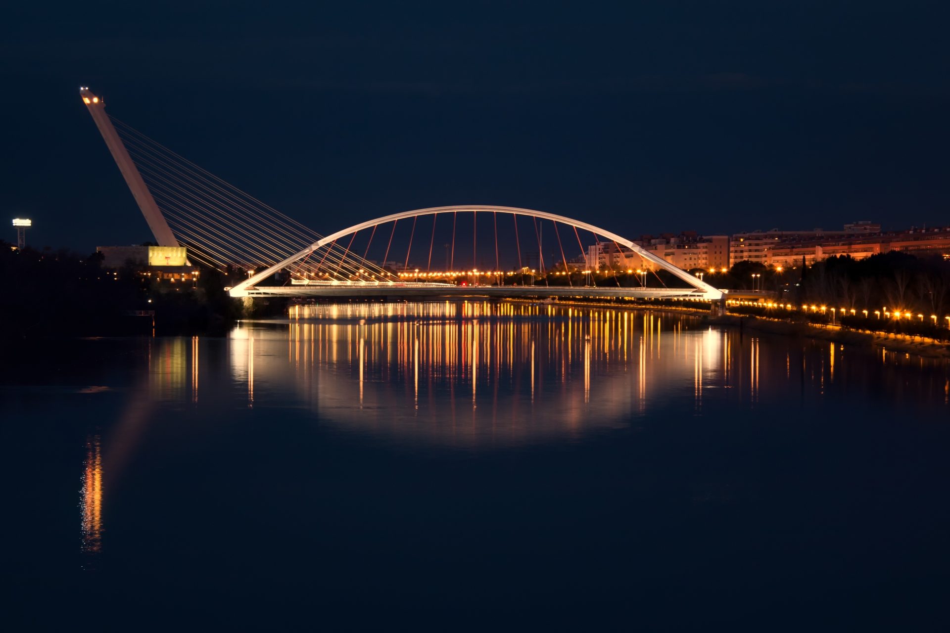 Puente del Alamillo - Sevilla, España