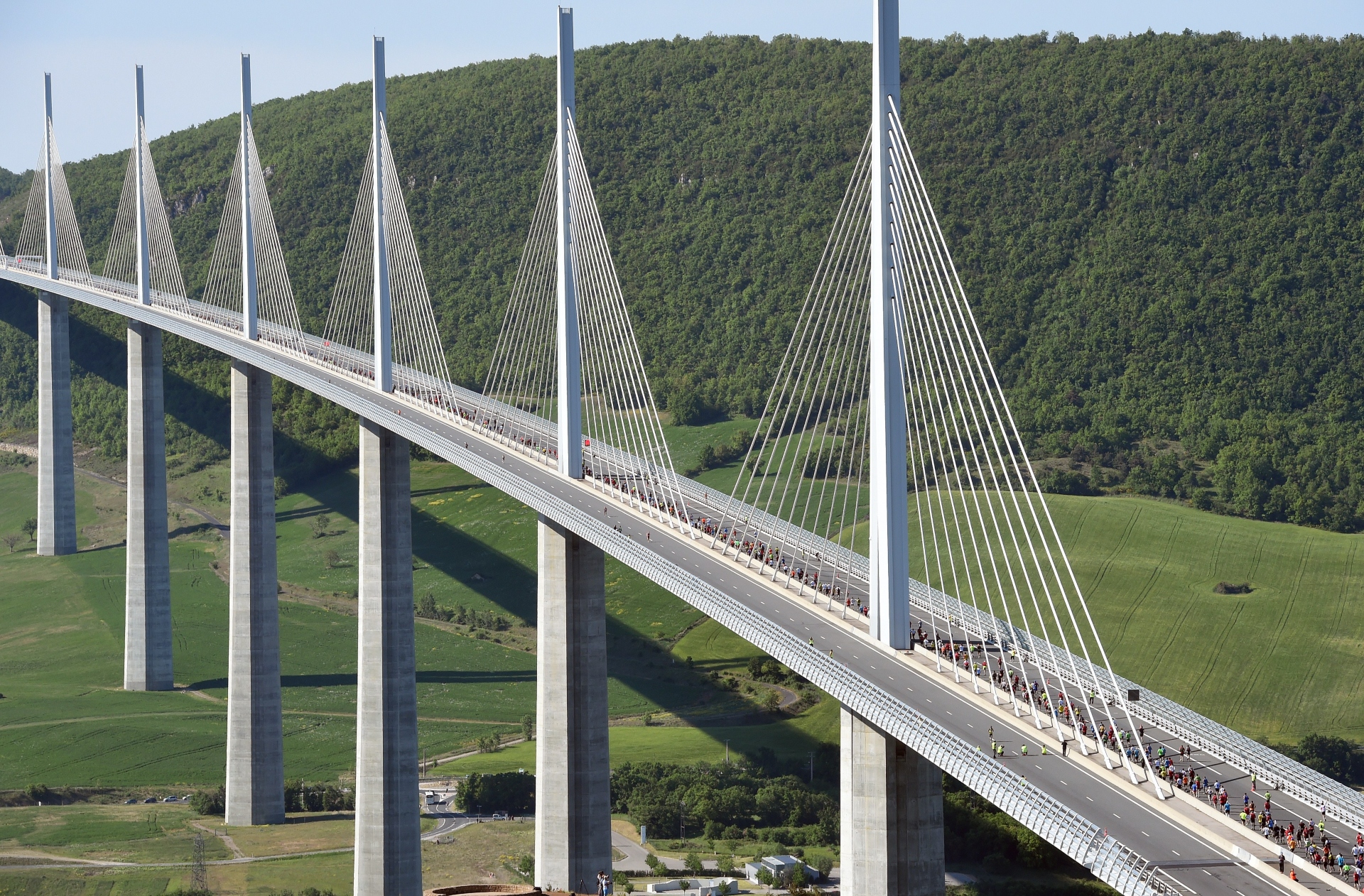 Puente Millau - Aveyron, Francia