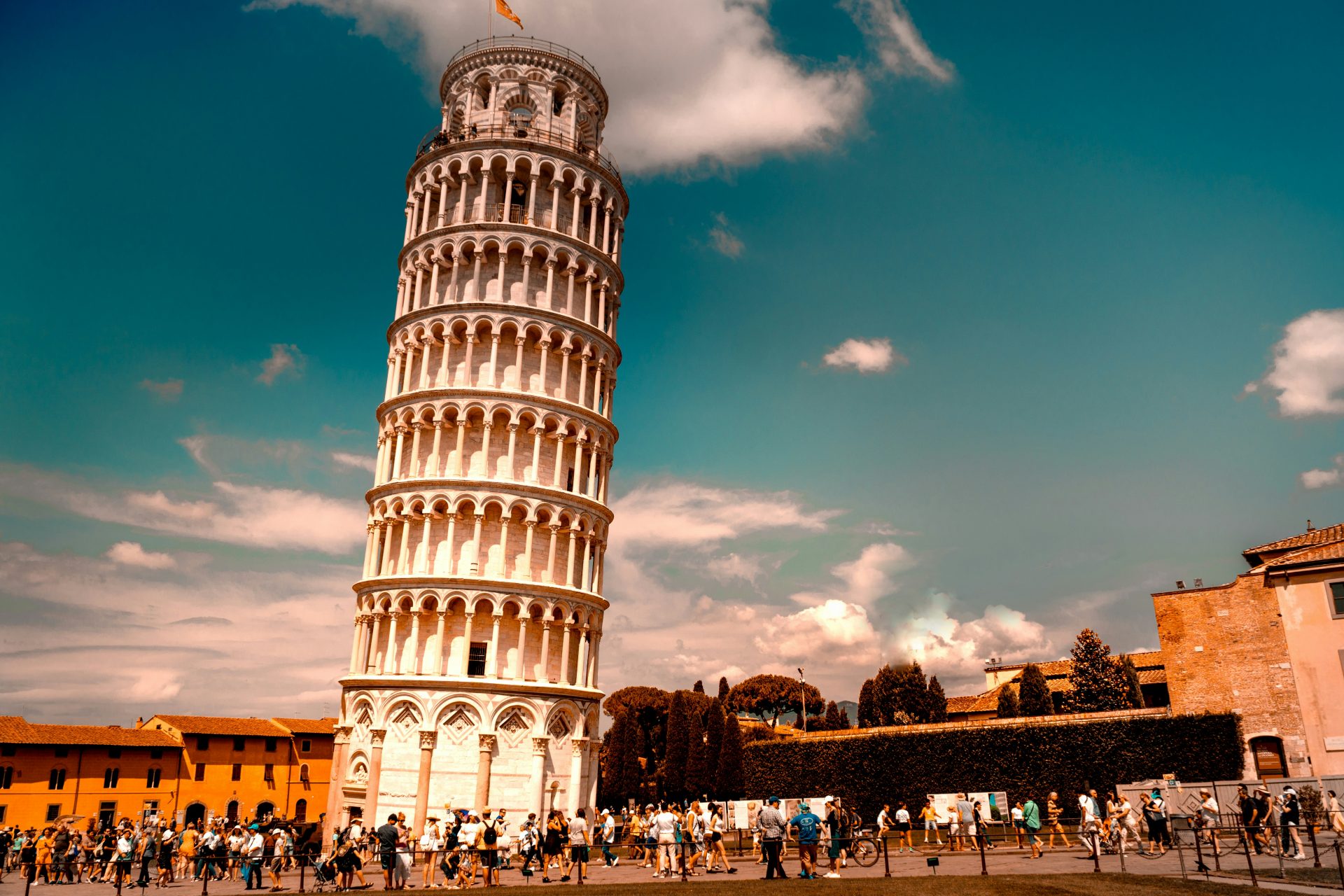 5. La Torre de Pisa, Italia 