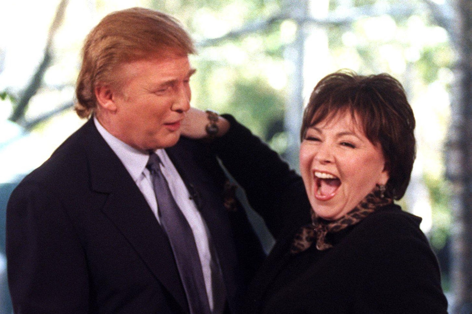 Donald Trump y Roseanne Barr