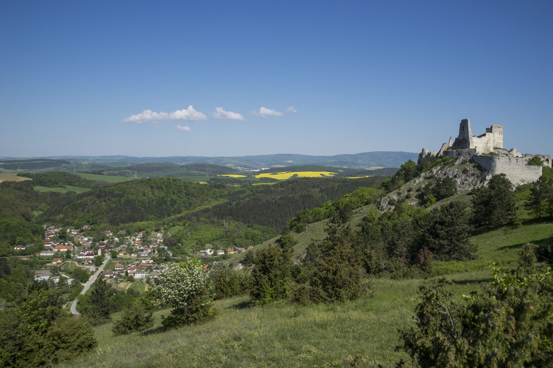 Castillo de Čachtice, Eslovaquia